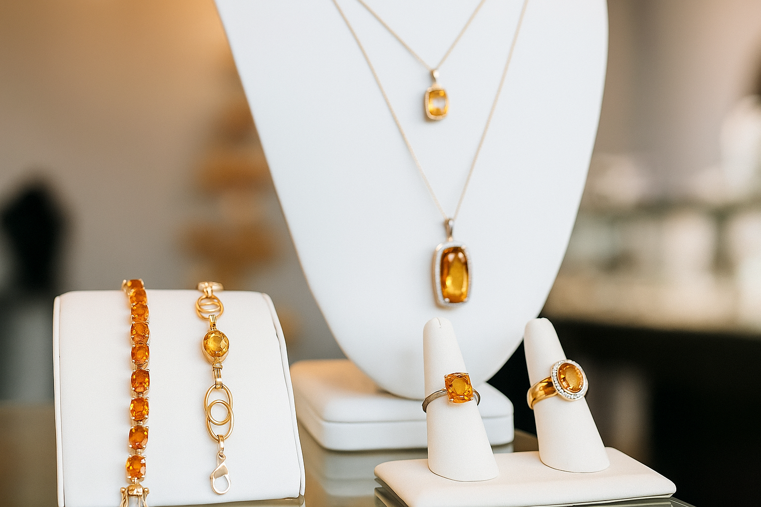 Celebrate November’s Birthstones, Topaz and Citrine