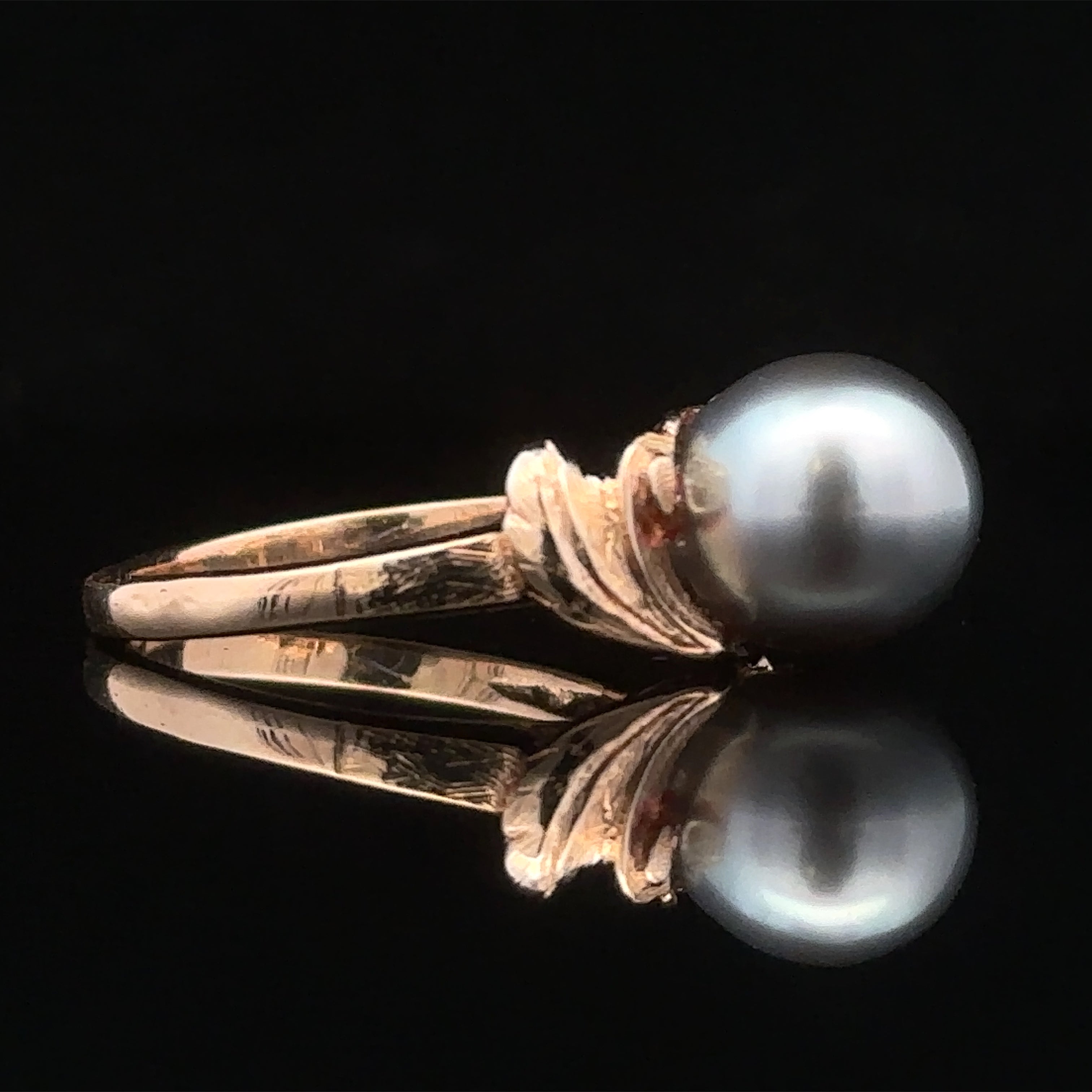 Julissa Vintage Tahitian Pearl Ring