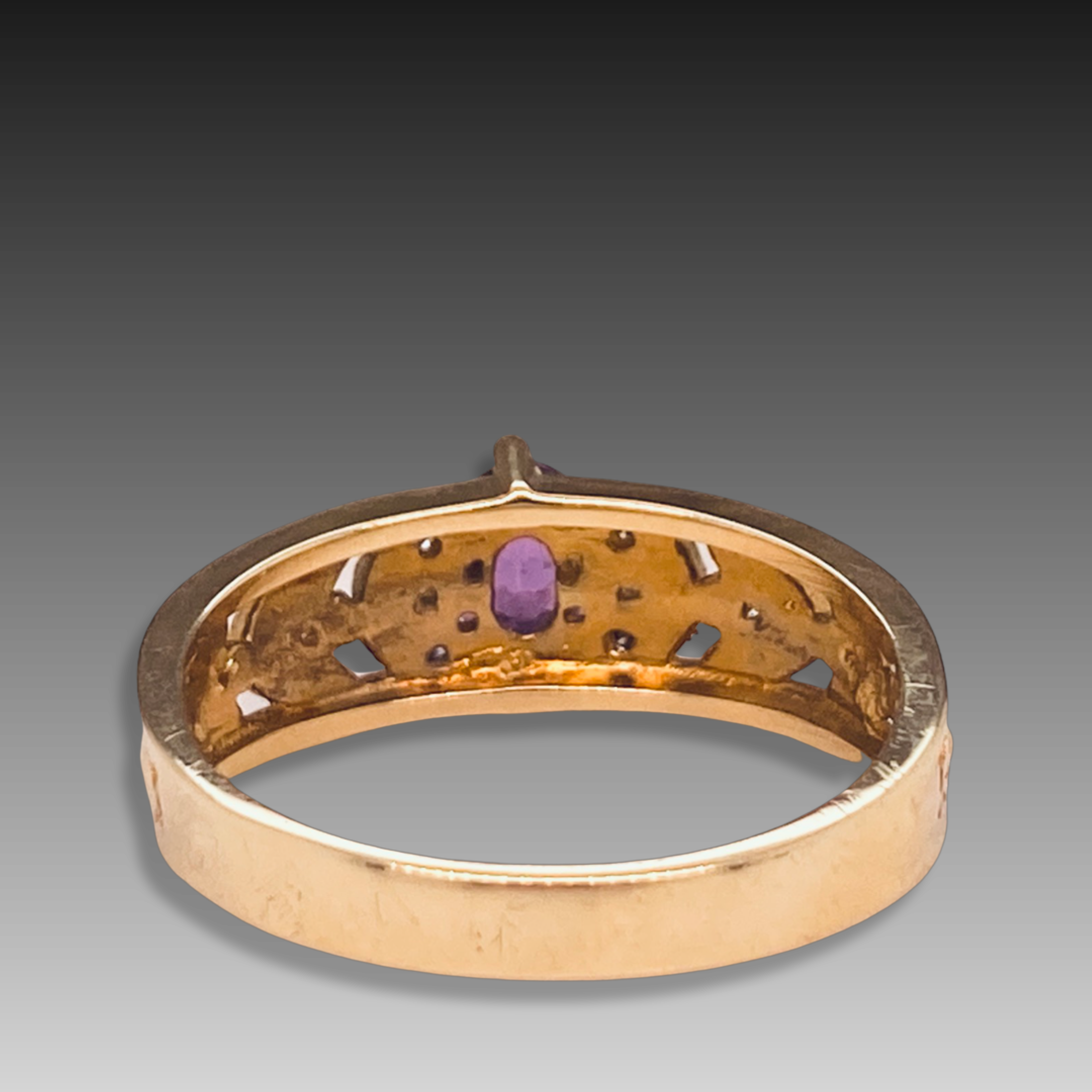 Luisa Amethyst Ring