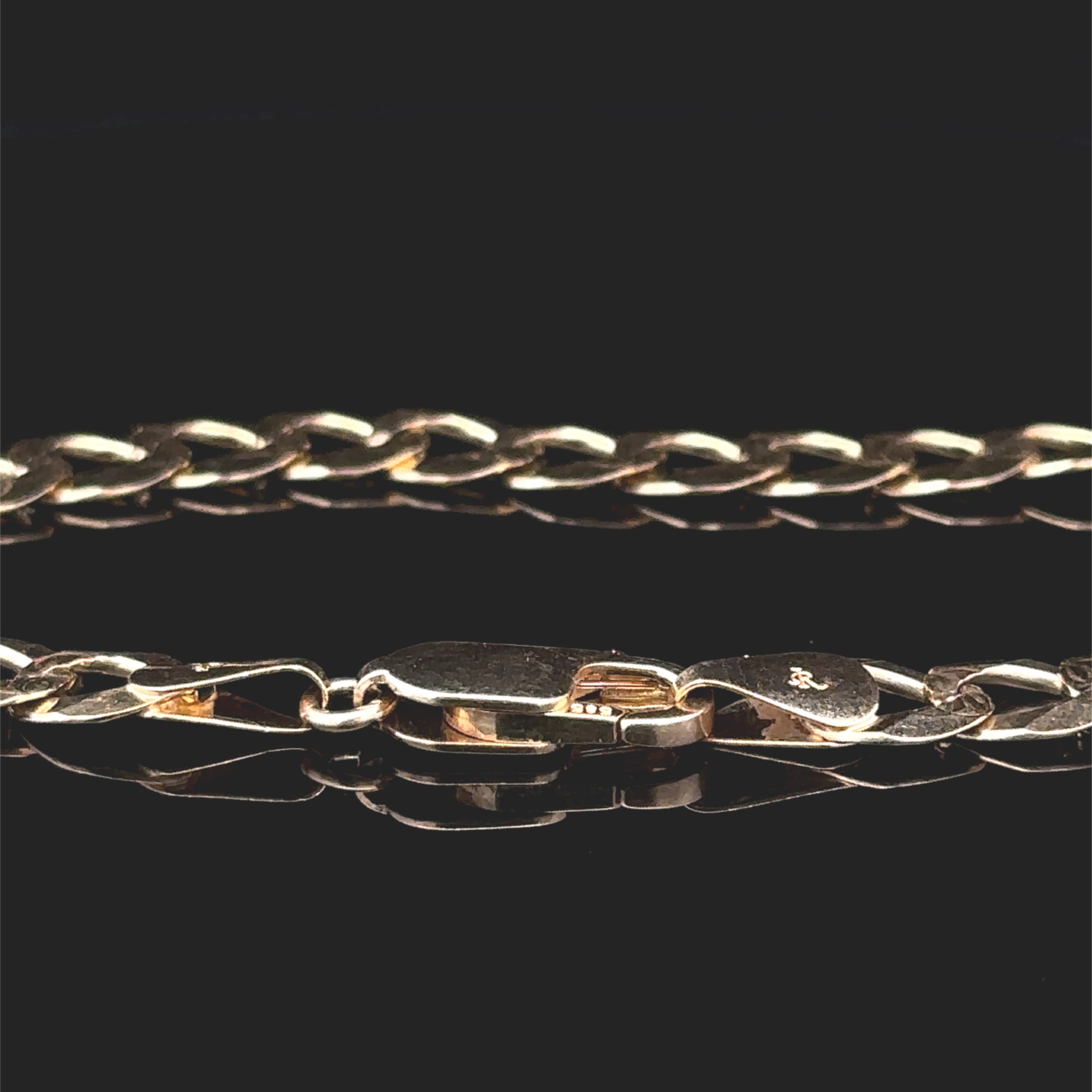 Simeon 14KY 8.5'' Curb Link Bracelet