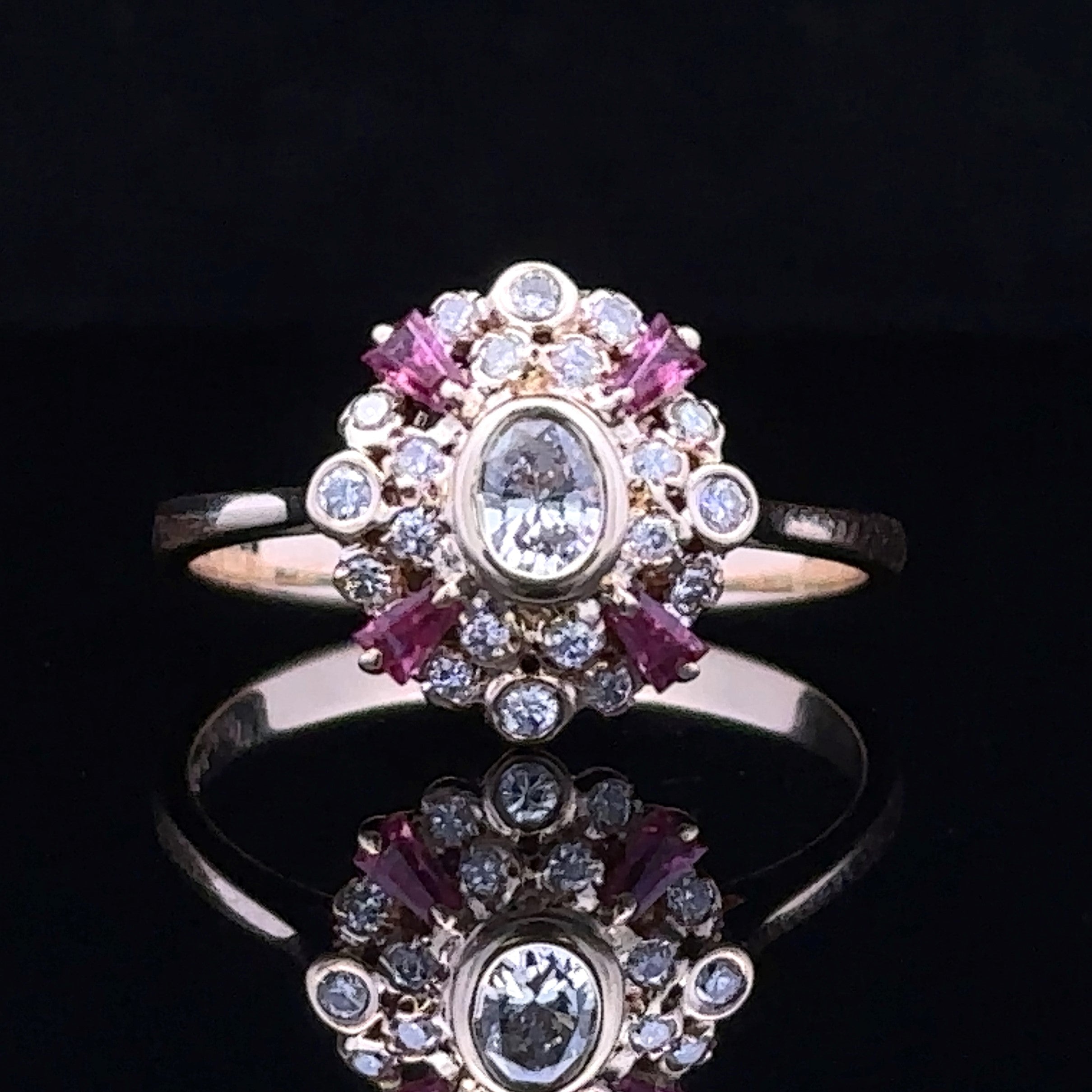 Lynn Ruby And Diamond Ring