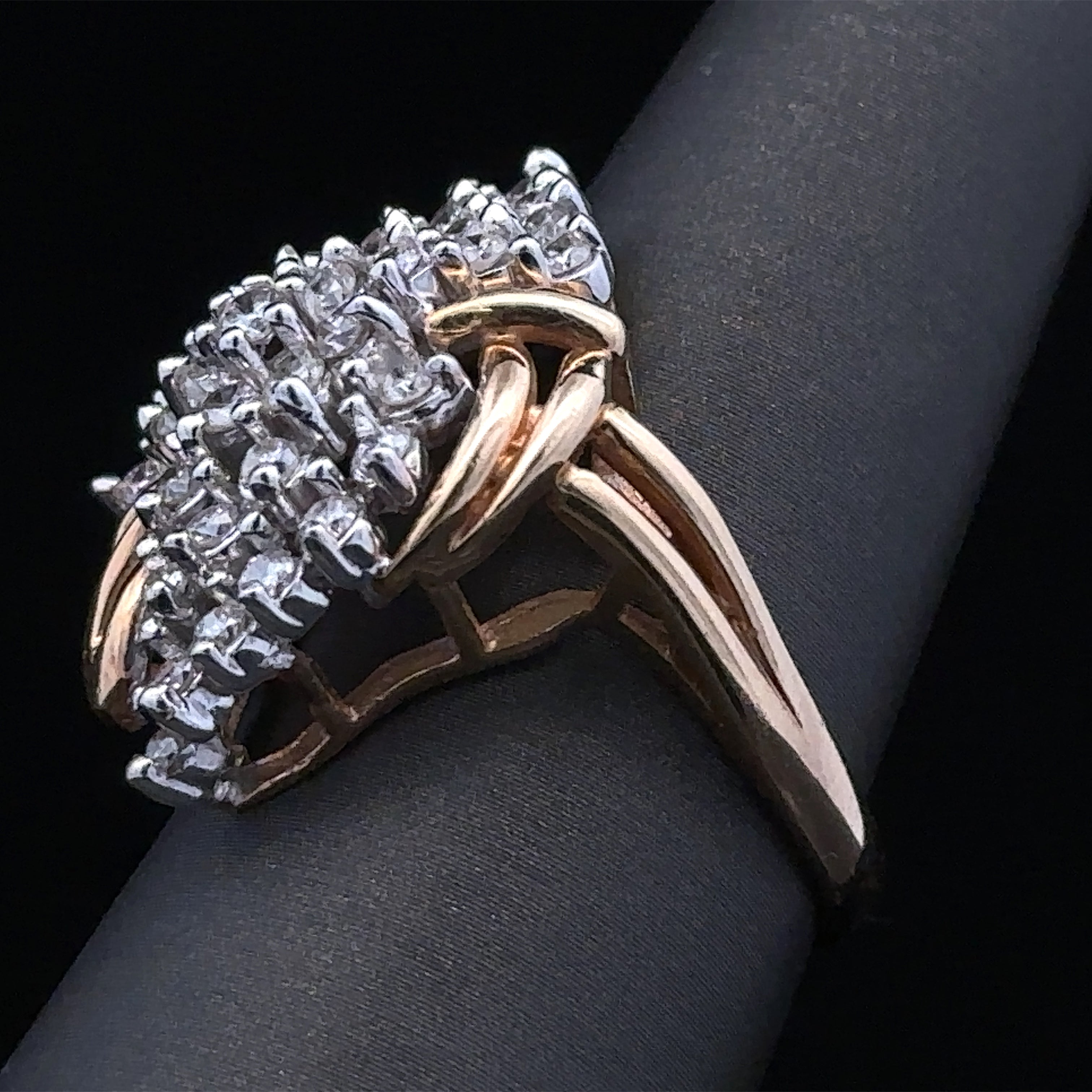 Eden Diamond Cluster Ring