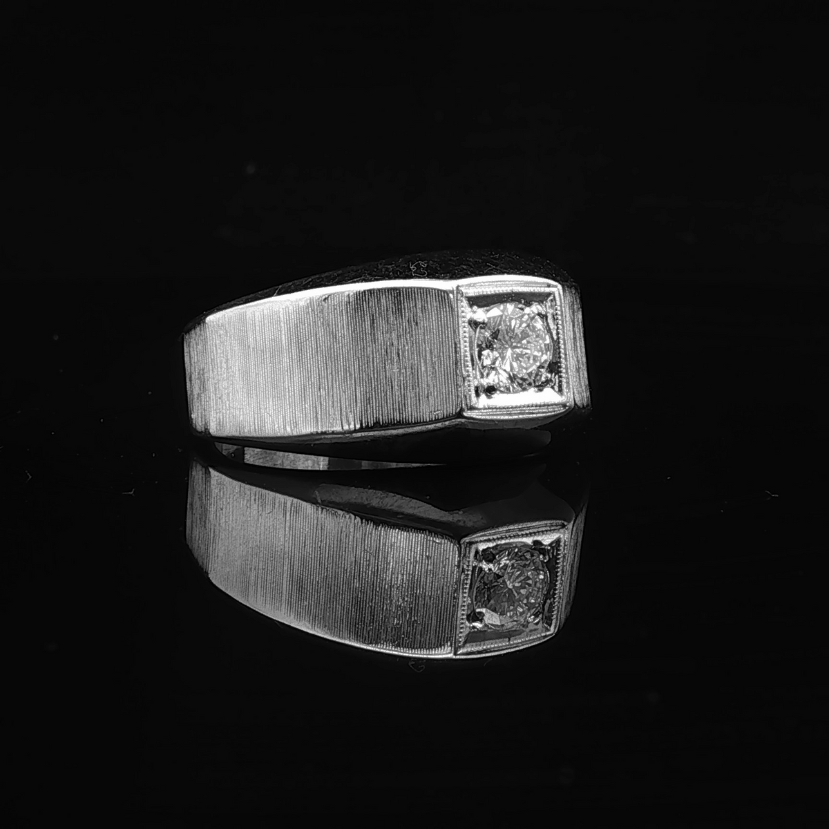 Thomas Diamond Ring in 14K White Gold
