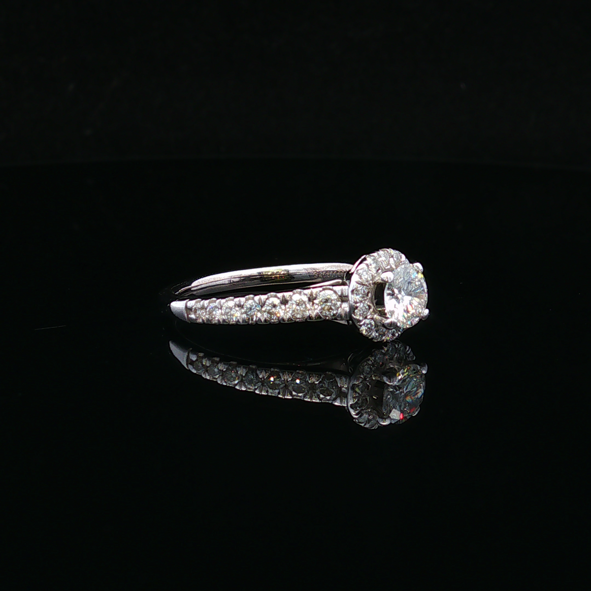 Cambriarose 14K White Gold Diamond Engagement Ring