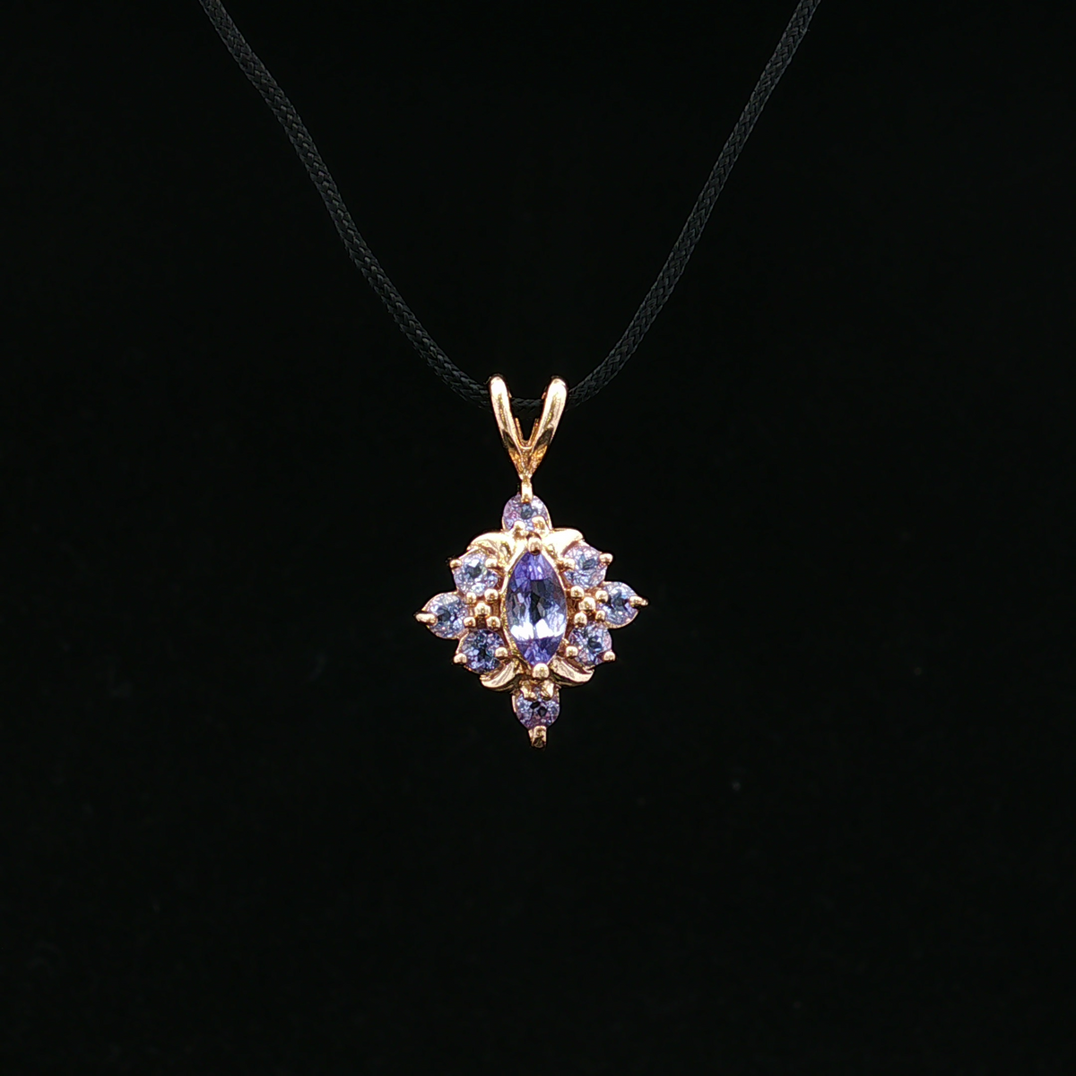 Quinna 14KY .65 CTW Tanzanite Pendant