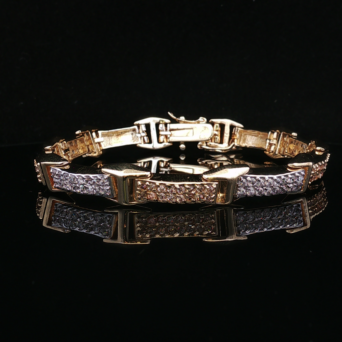 Petralyn 10K Two Tone 1.68 CTW Diamond Bracelet