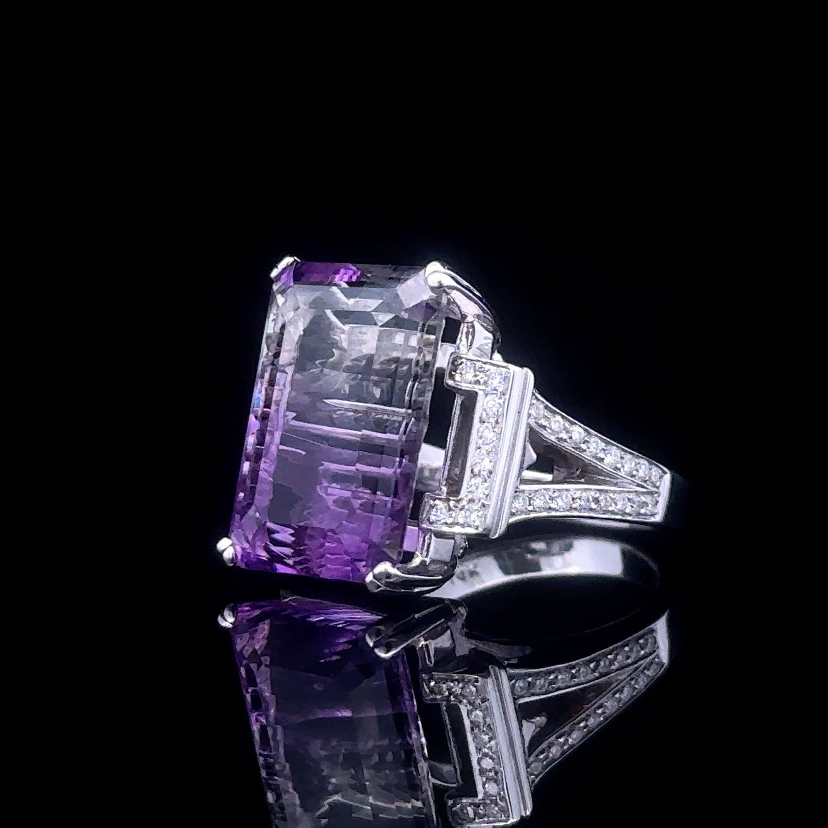 Cecilia Amethyst Ring