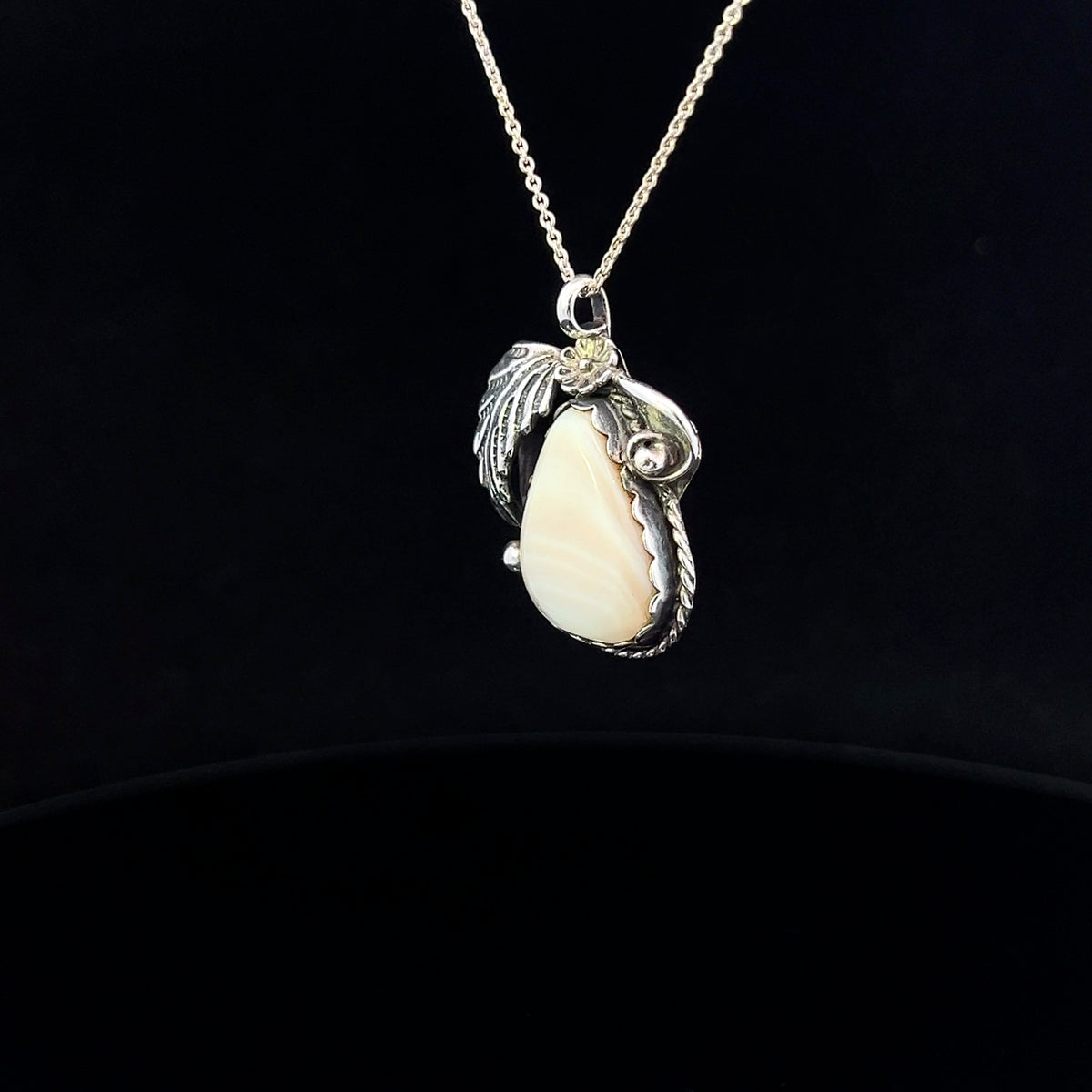 Jane S/S Mother of Pearl Sterling Necklace