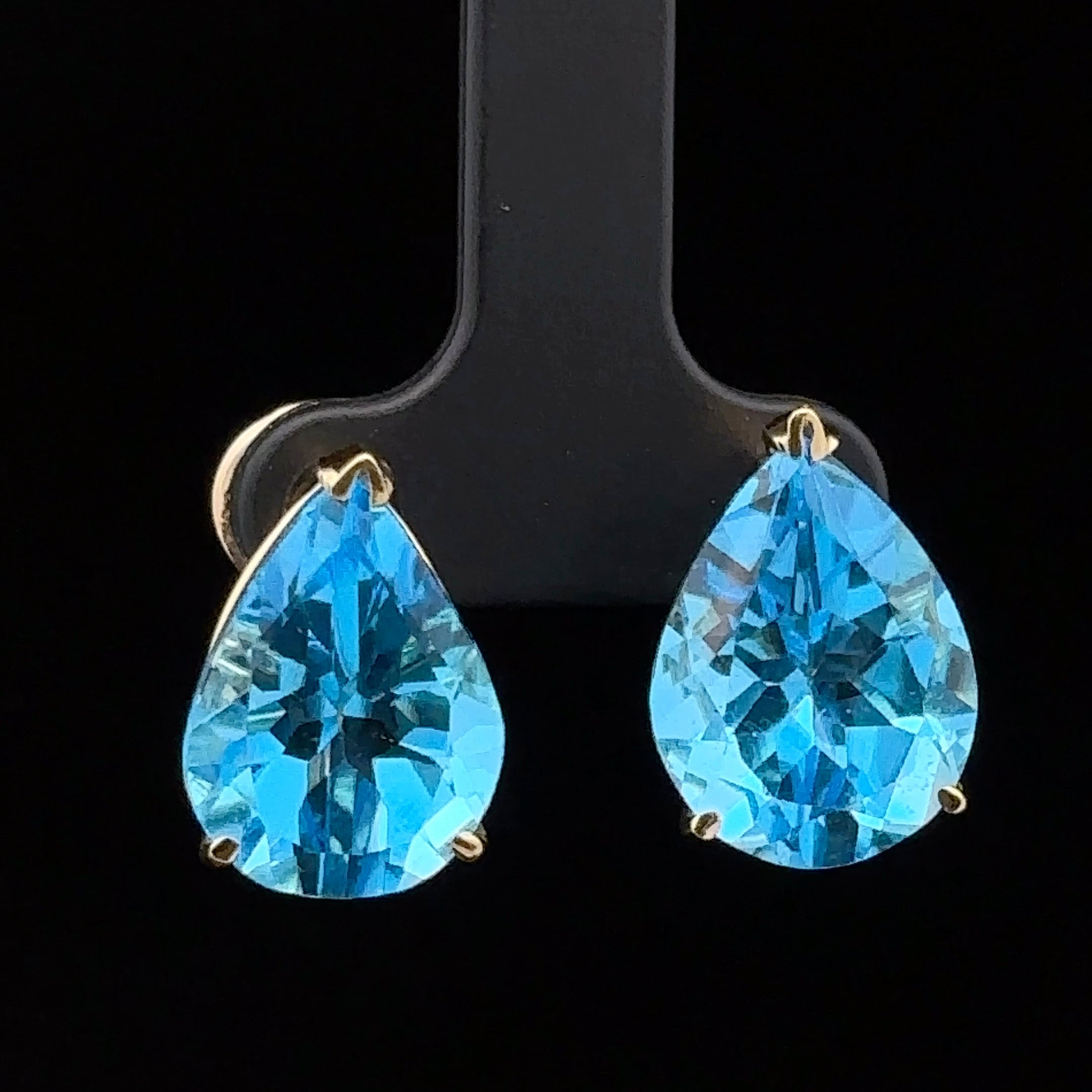 Jane Blue Topaz Earrings