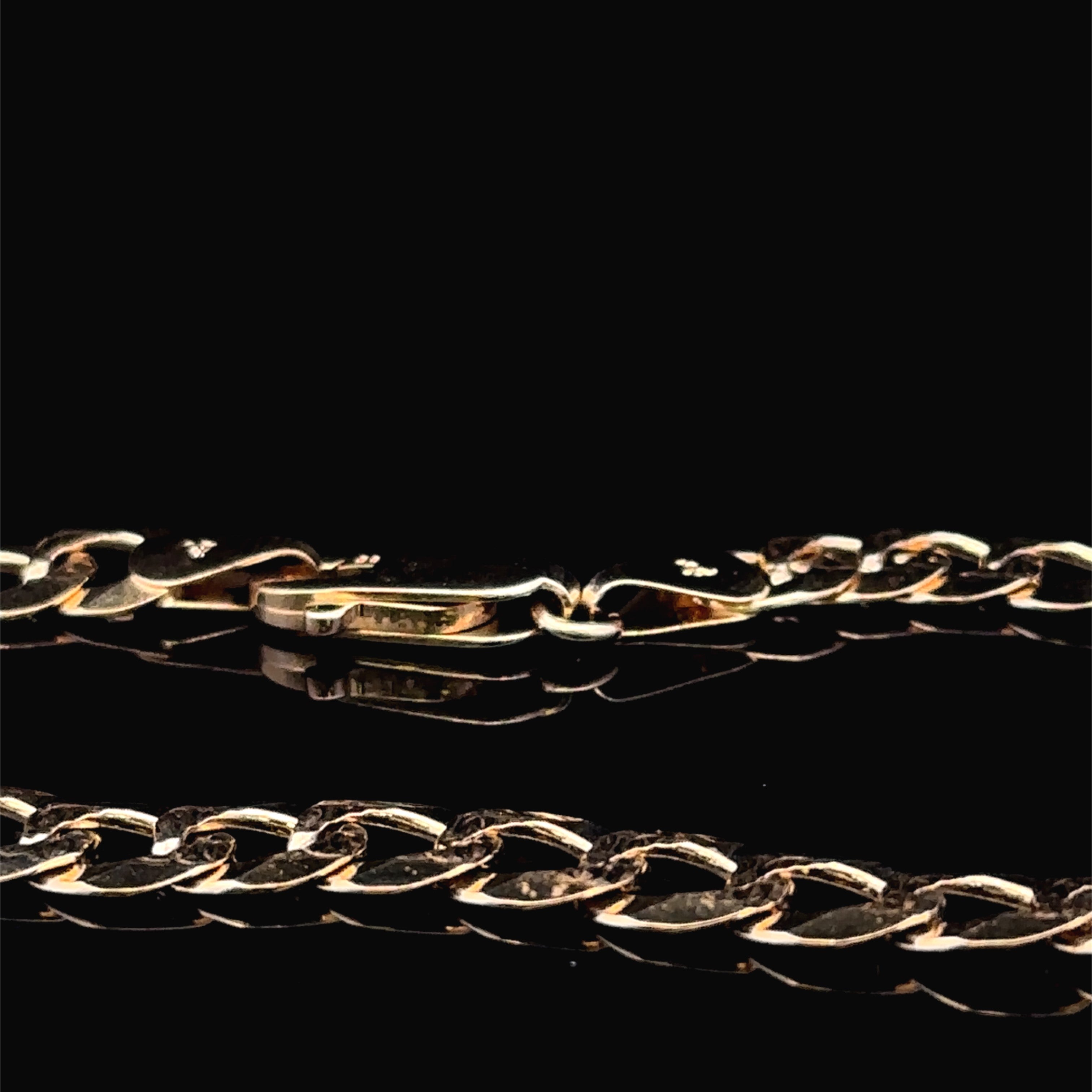 Simeon 14KY 8.5'' Curb Link Bracelet