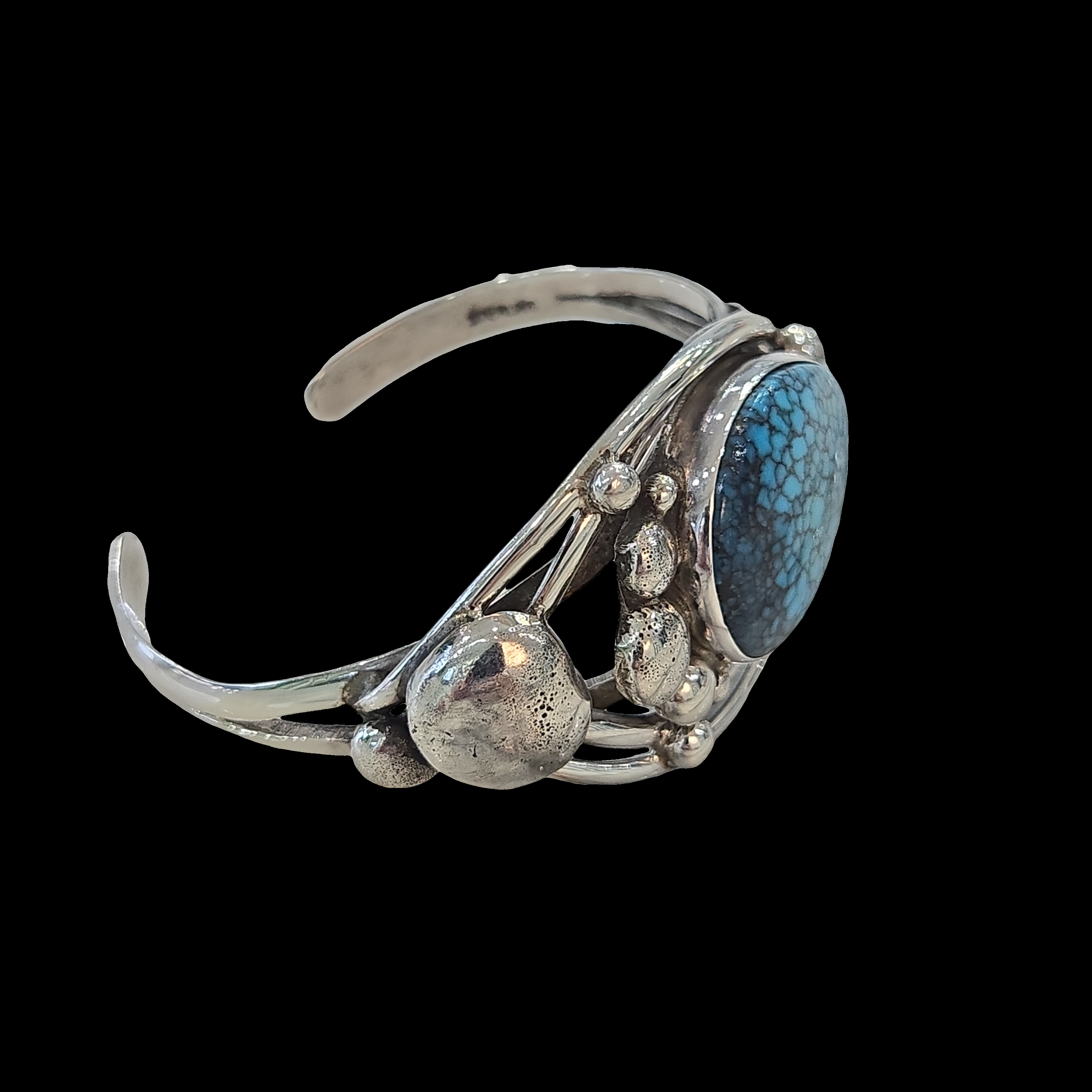 Spiderweb Hubei Turquoise Cuff