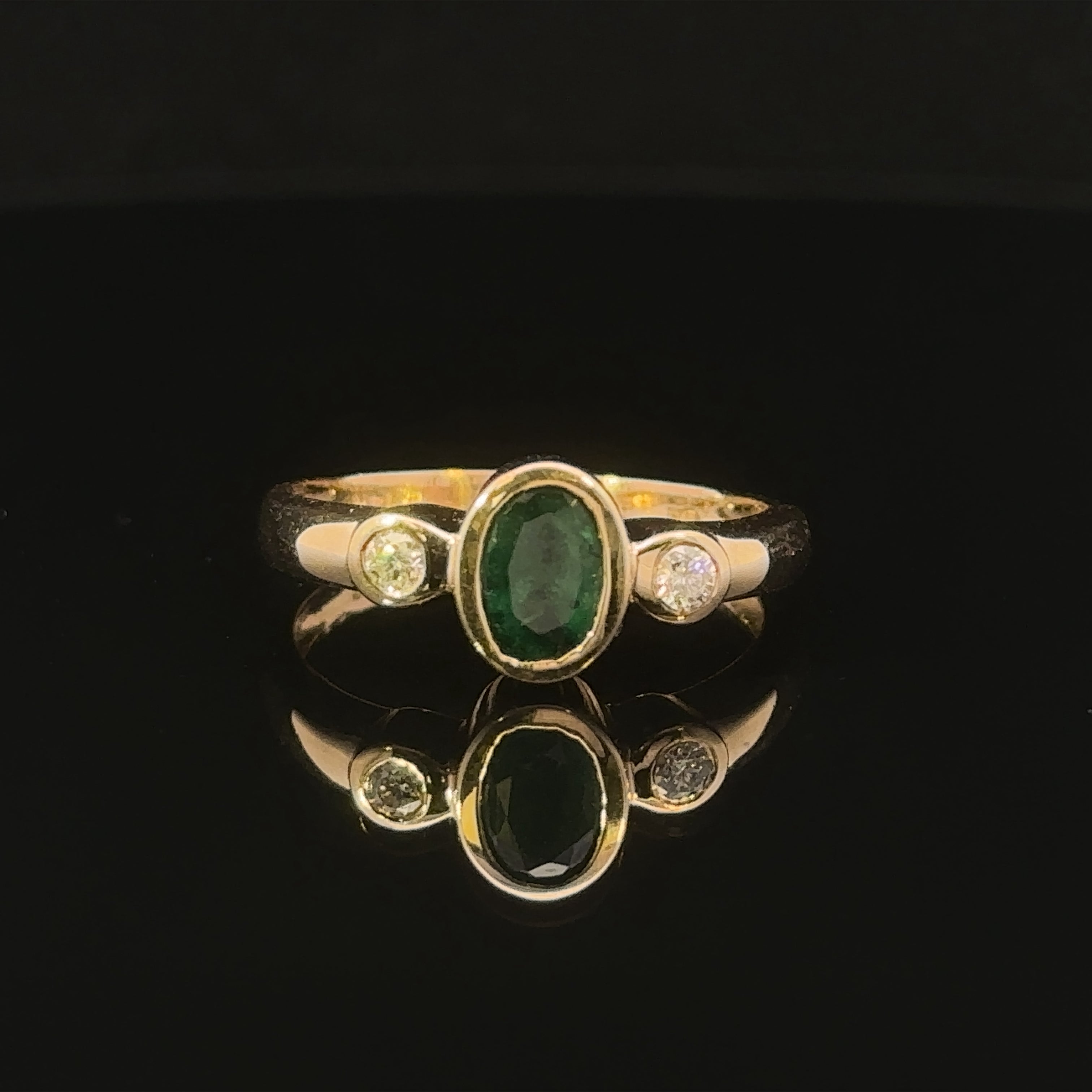 Rebekah Emerald Ring