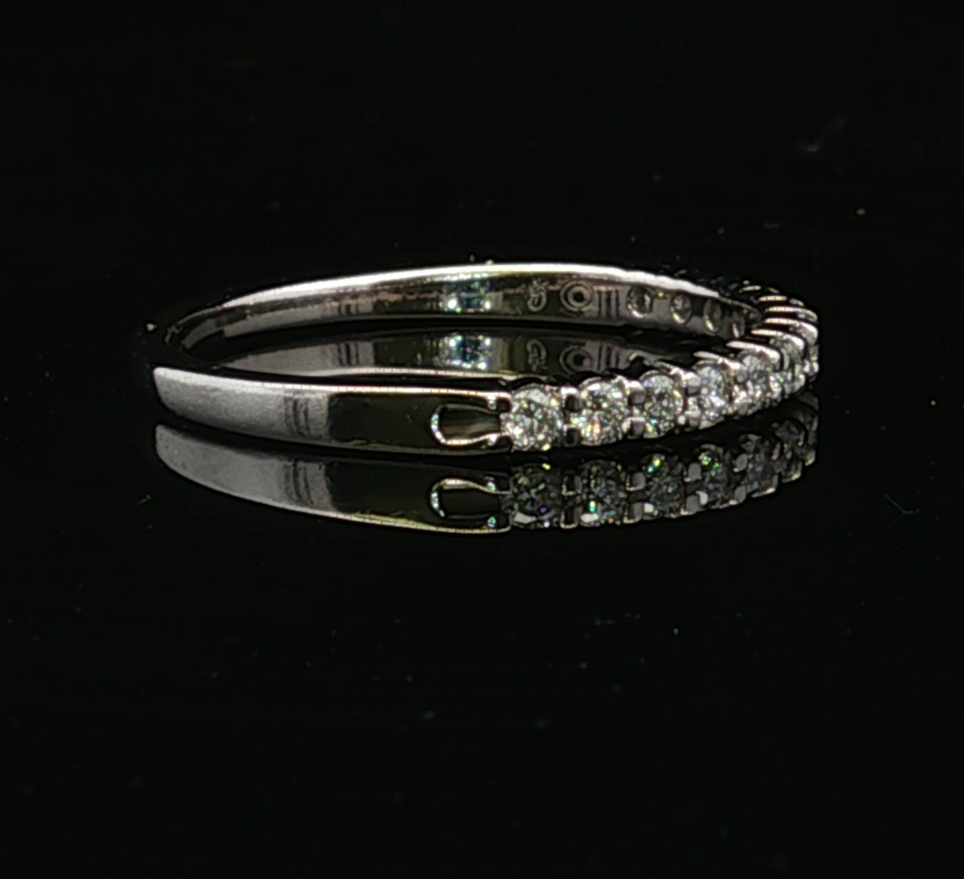 Andi 14K White Gold .26CTW Diamond Band
