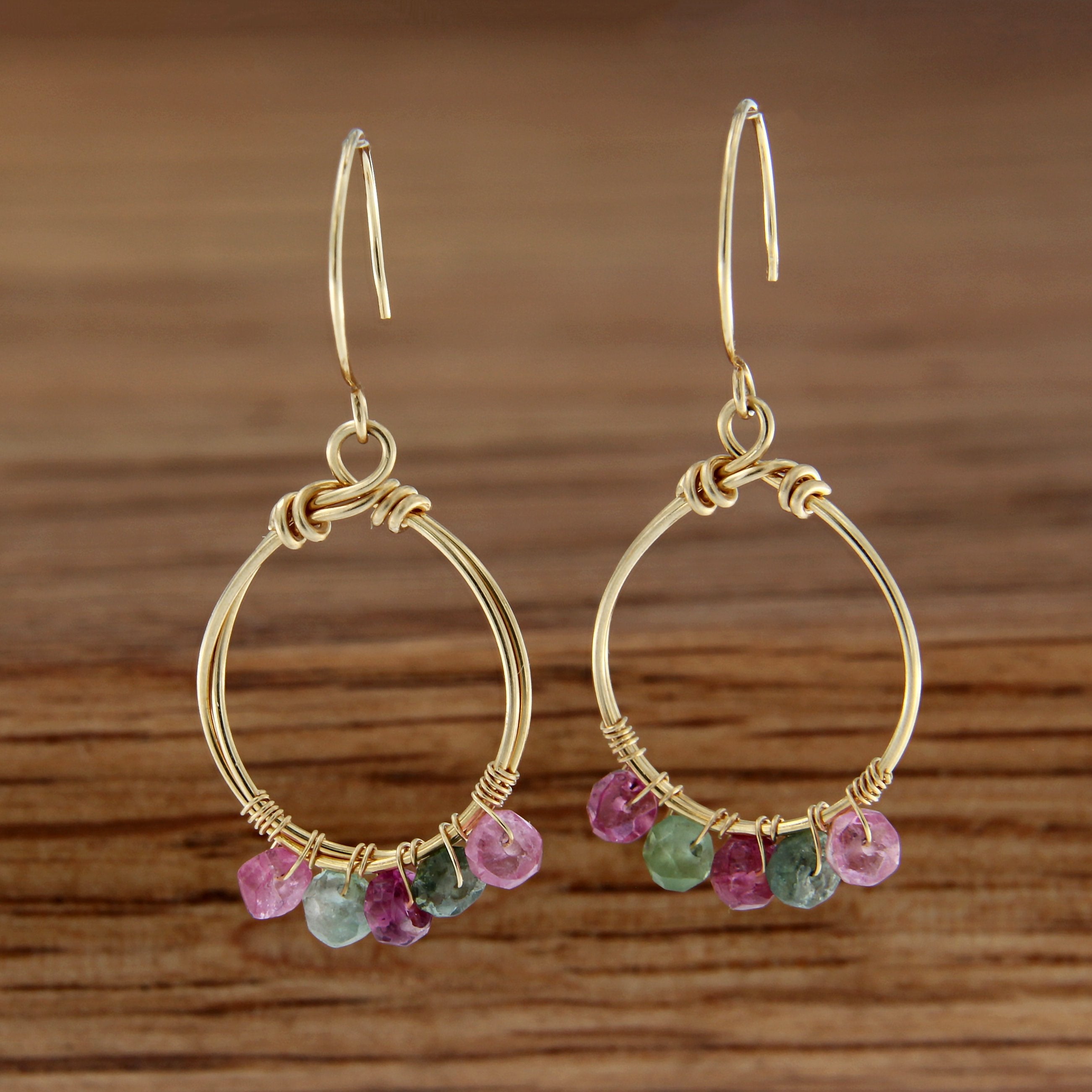 Luna Tourmaline Earrings