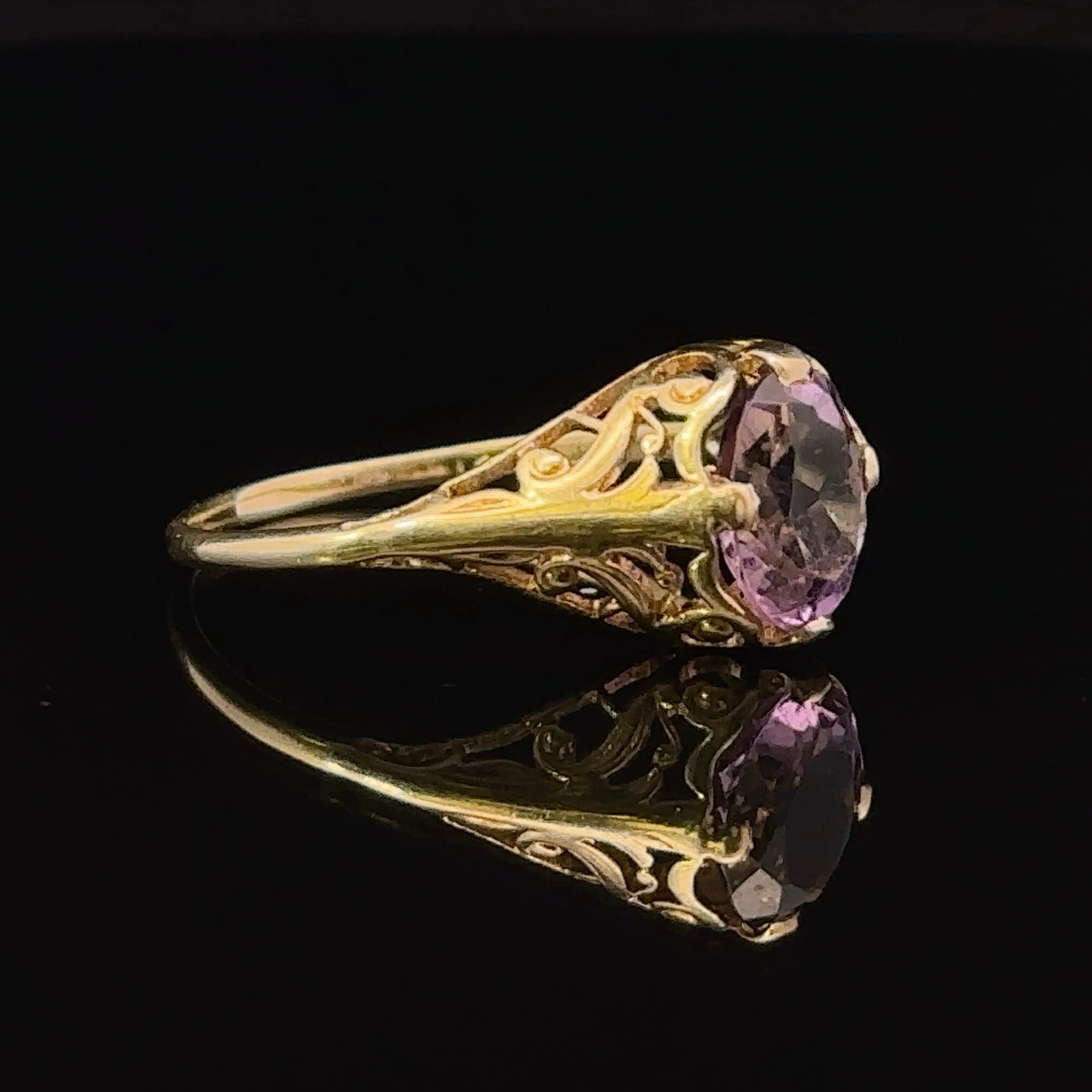 Johanna Amethyst Ring