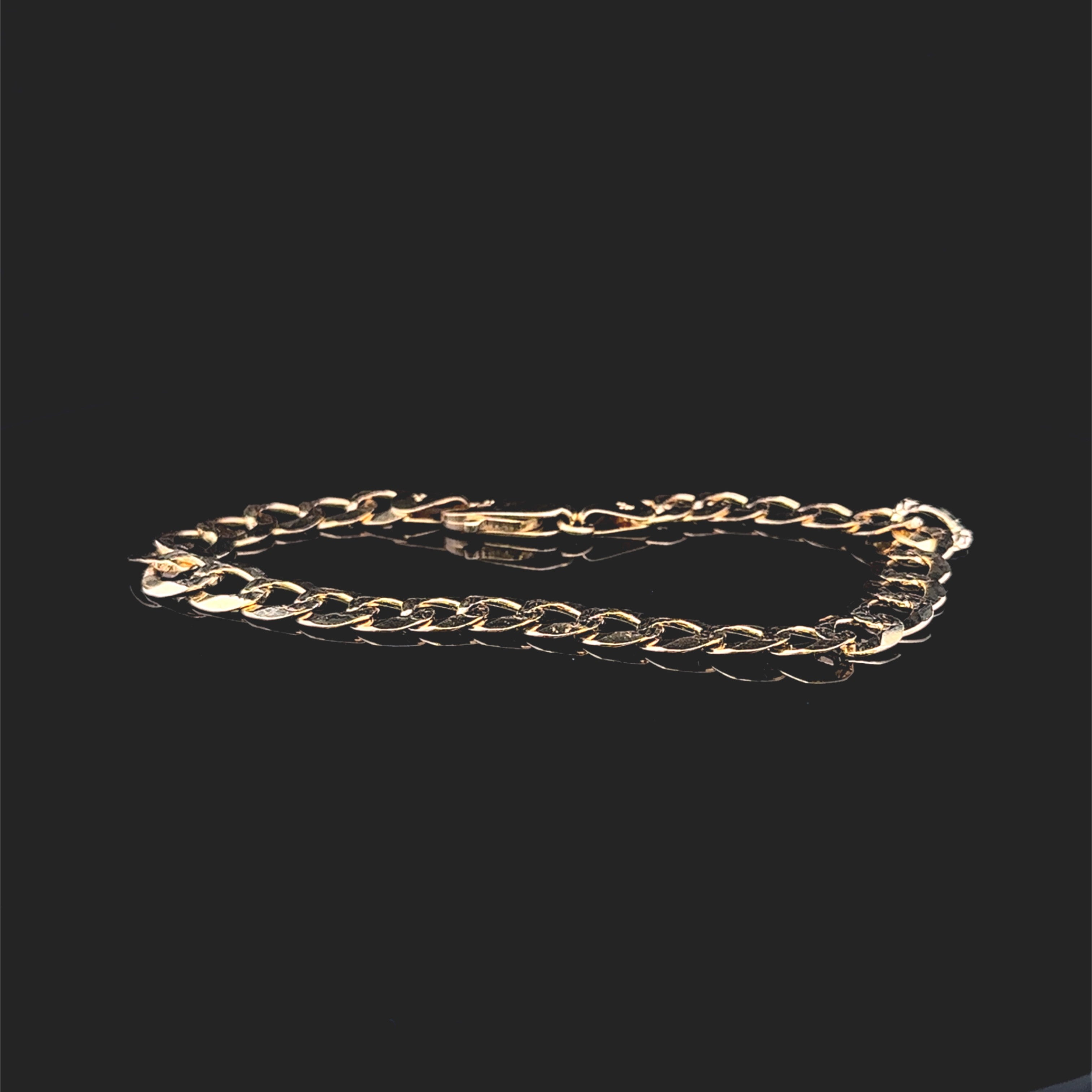 Simeon 14KY 8.5'' Curb Link Bracelet