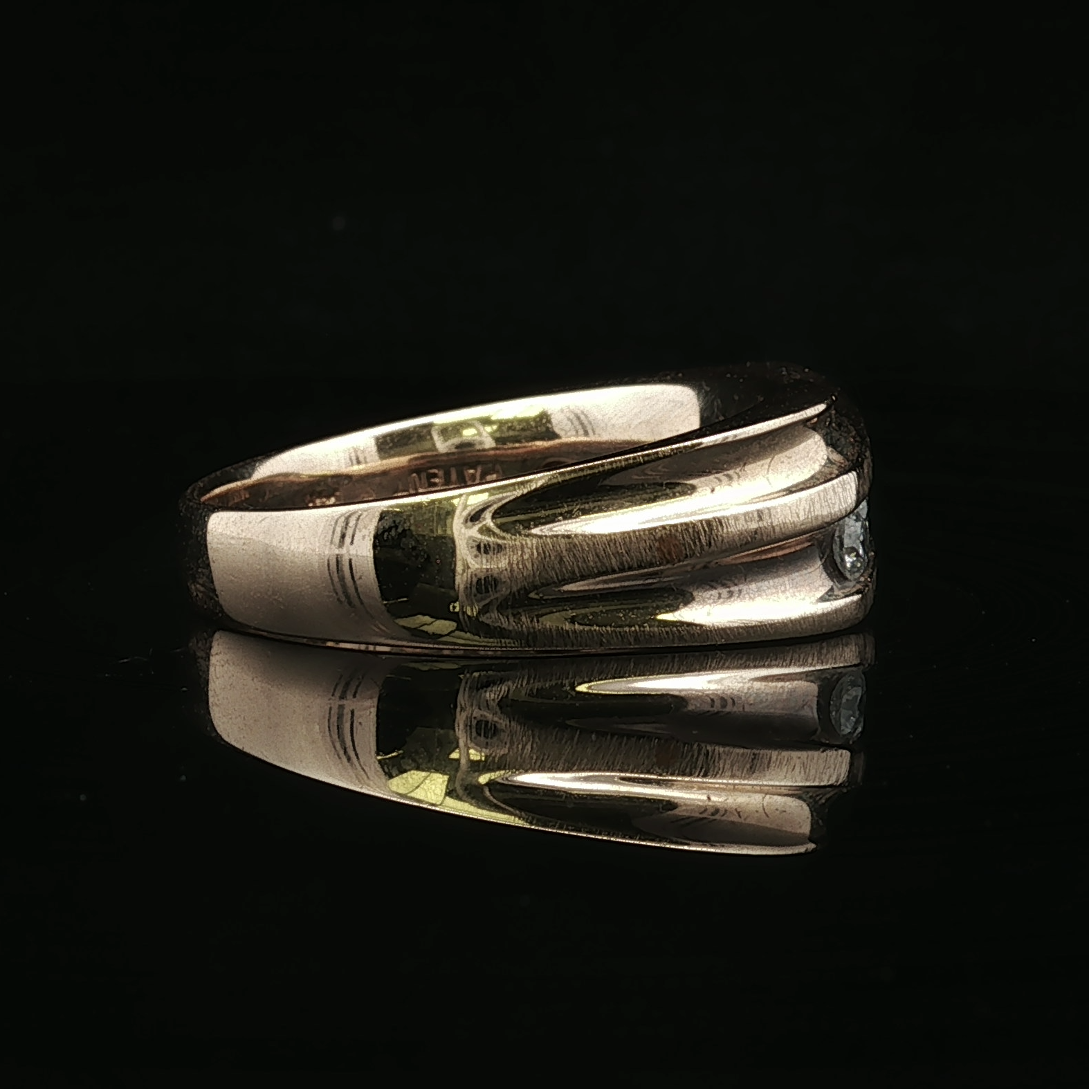 Jermaine Five Diamond Ring in 14K Yellow Gold