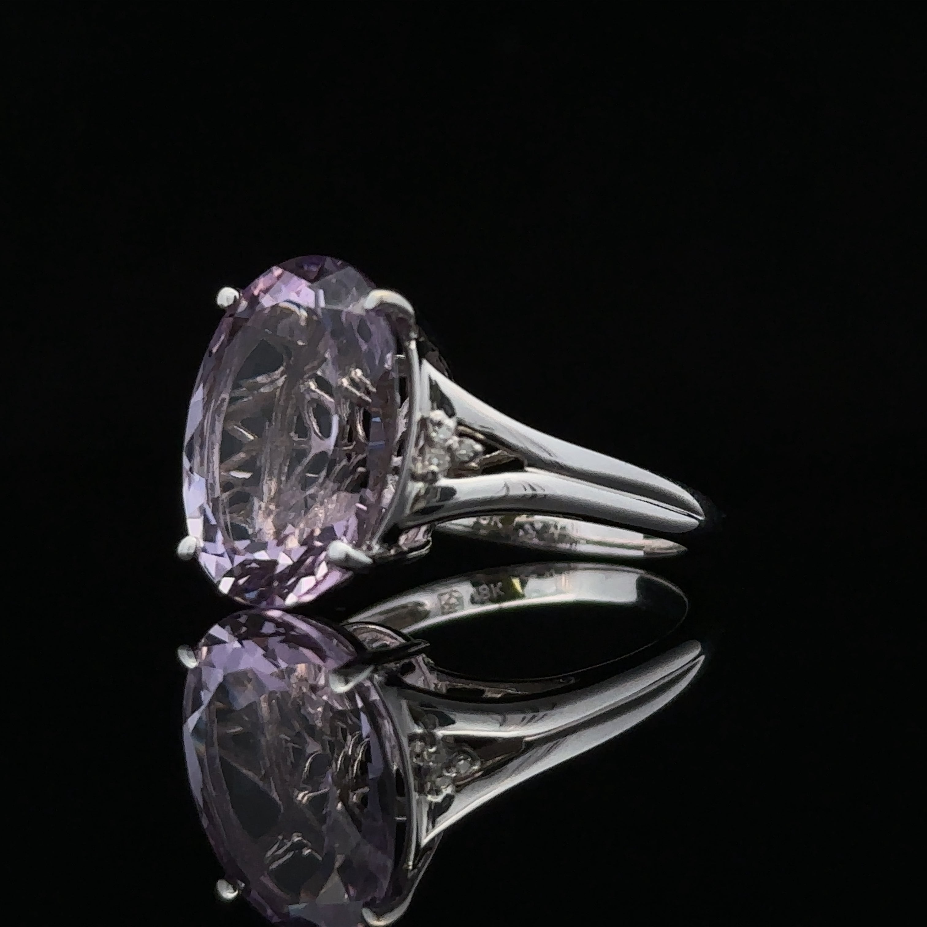 Sarah Amethyst Ring