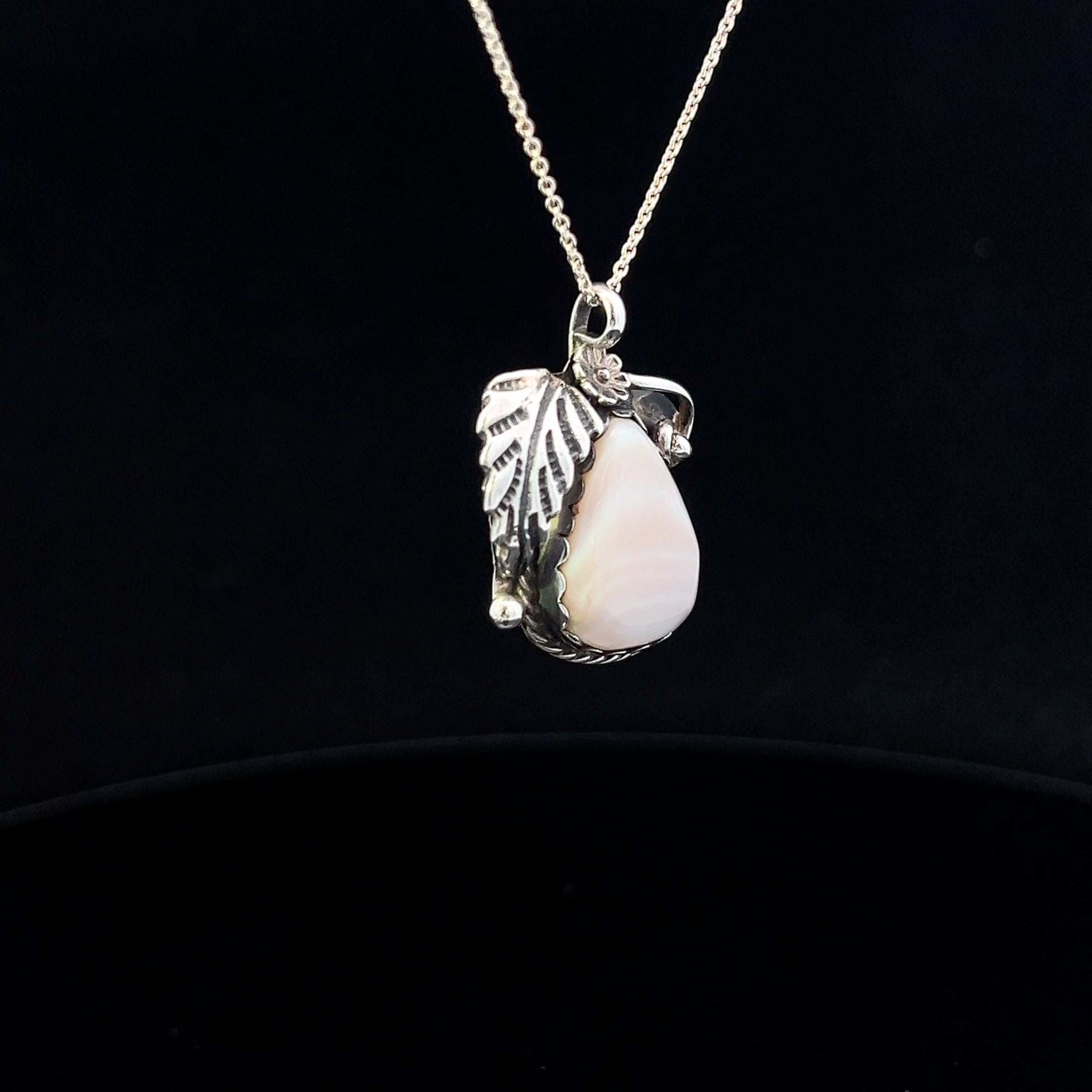 Jane S/S Mother of Pearl Sterling Necklace