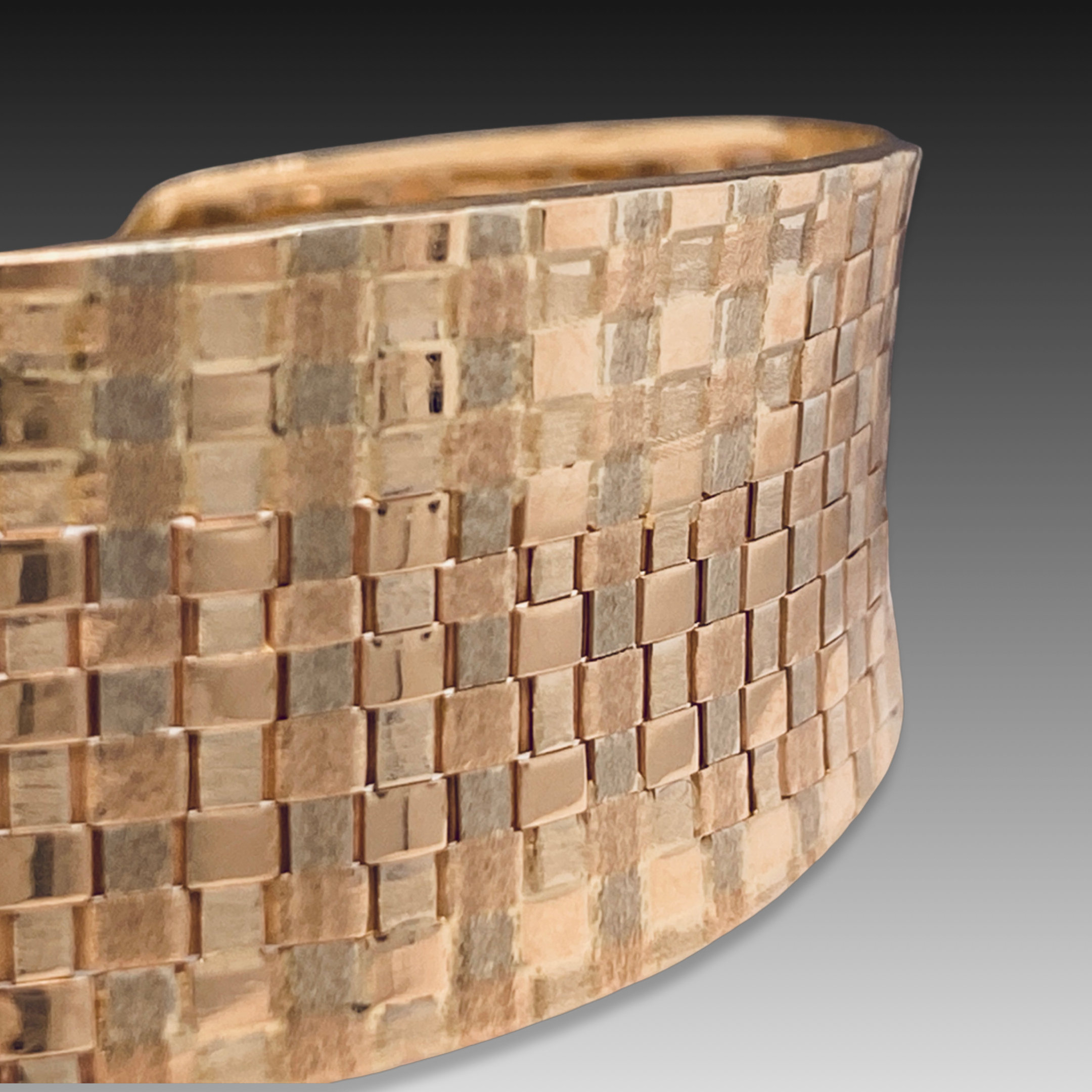 Reyna 14KY Woven Cuff