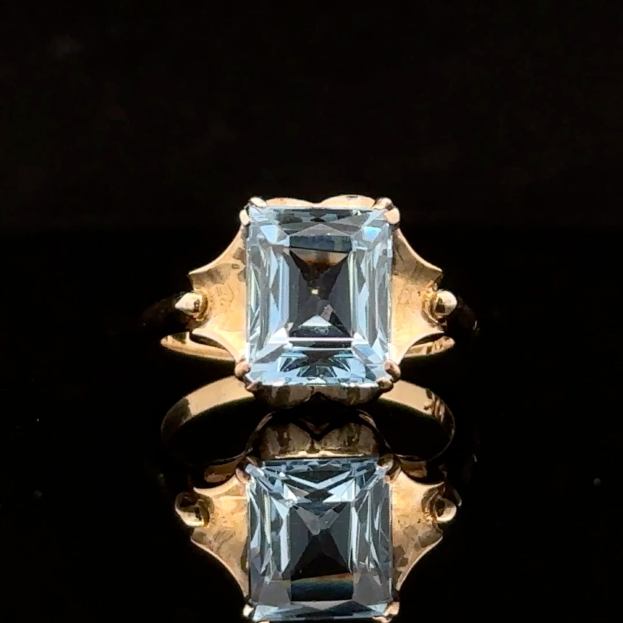 Vivienne Aquamarine Ring