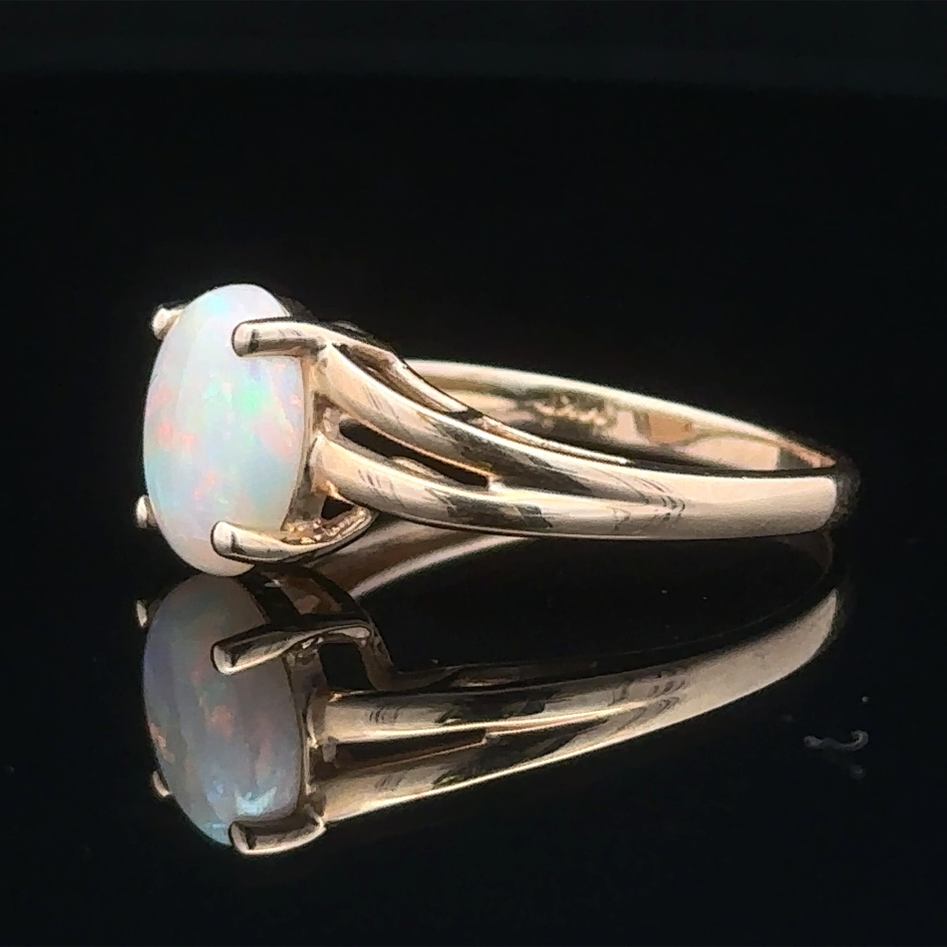 size 6.5 opal fashion ring
