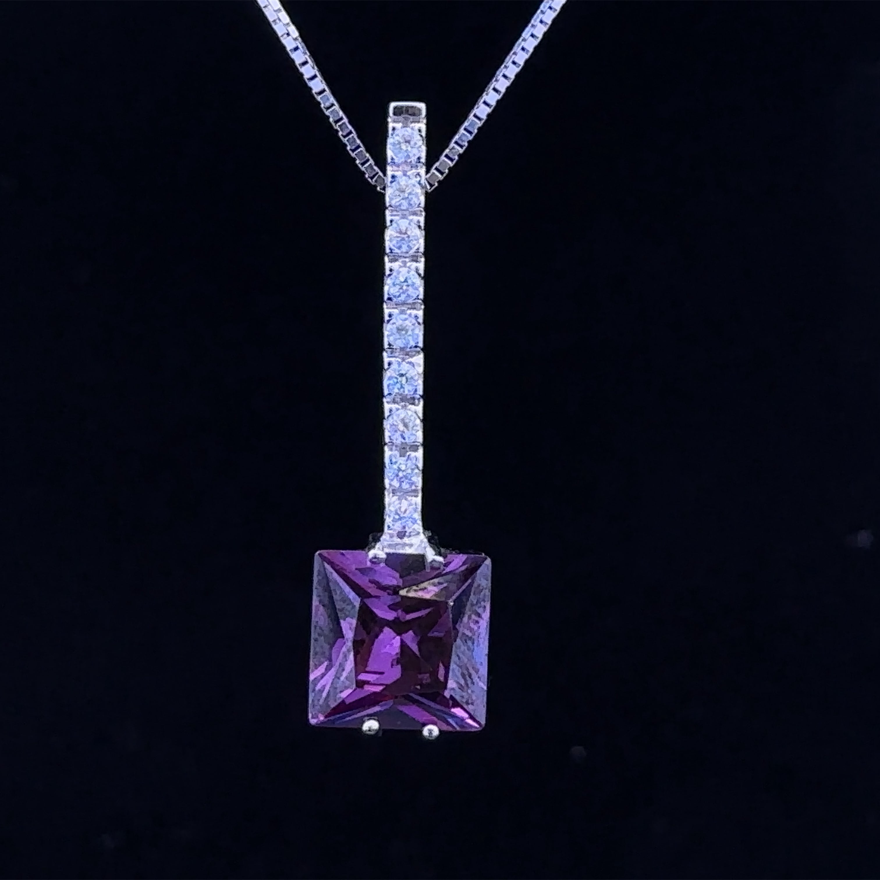 Harper Amethyst Necklace