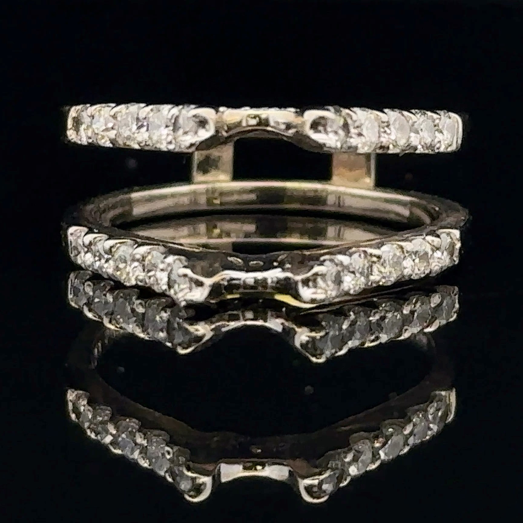 Alanna 14K Yellow Gold .80 CTW Diamond Guard Ring