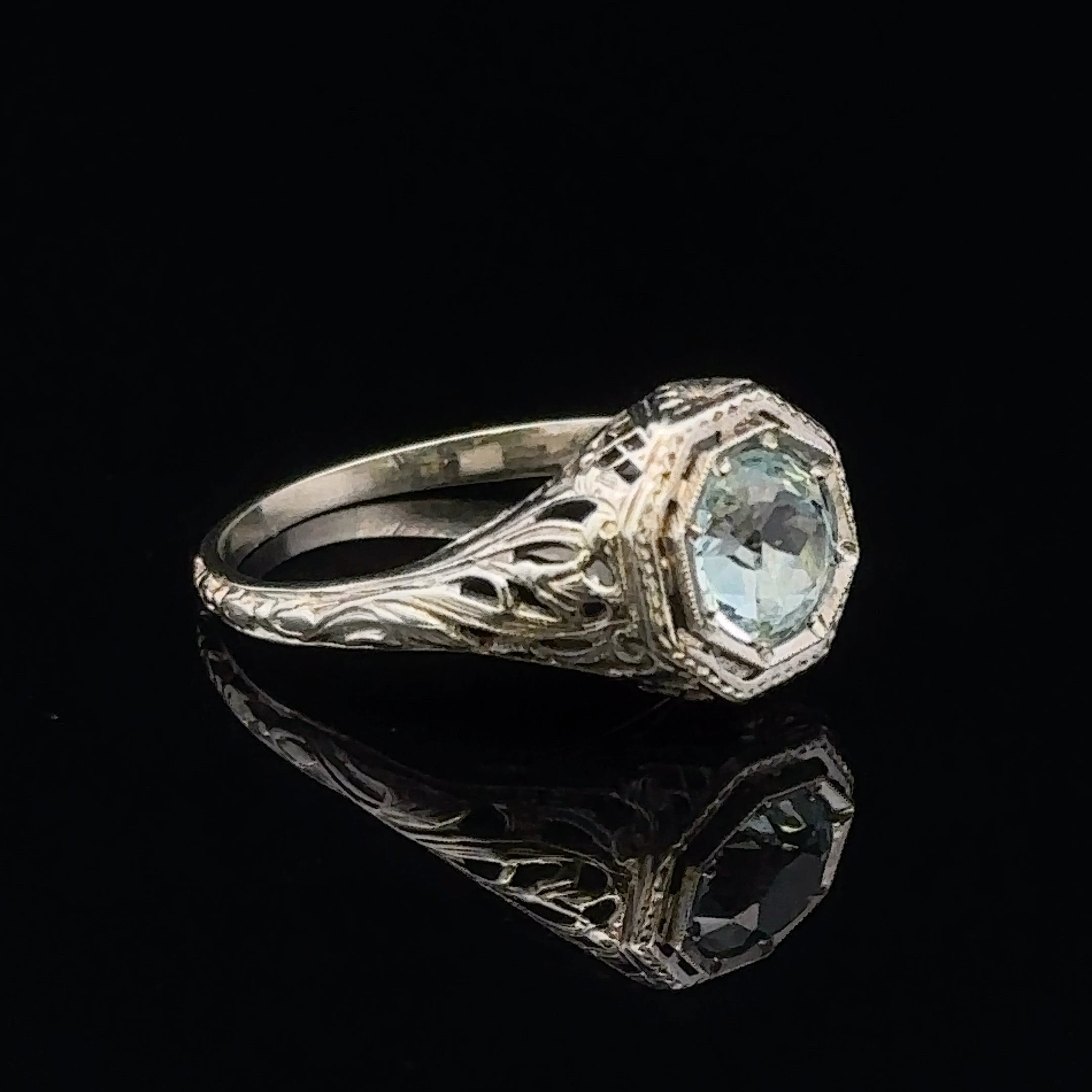 Lucy Aquamarine Ring