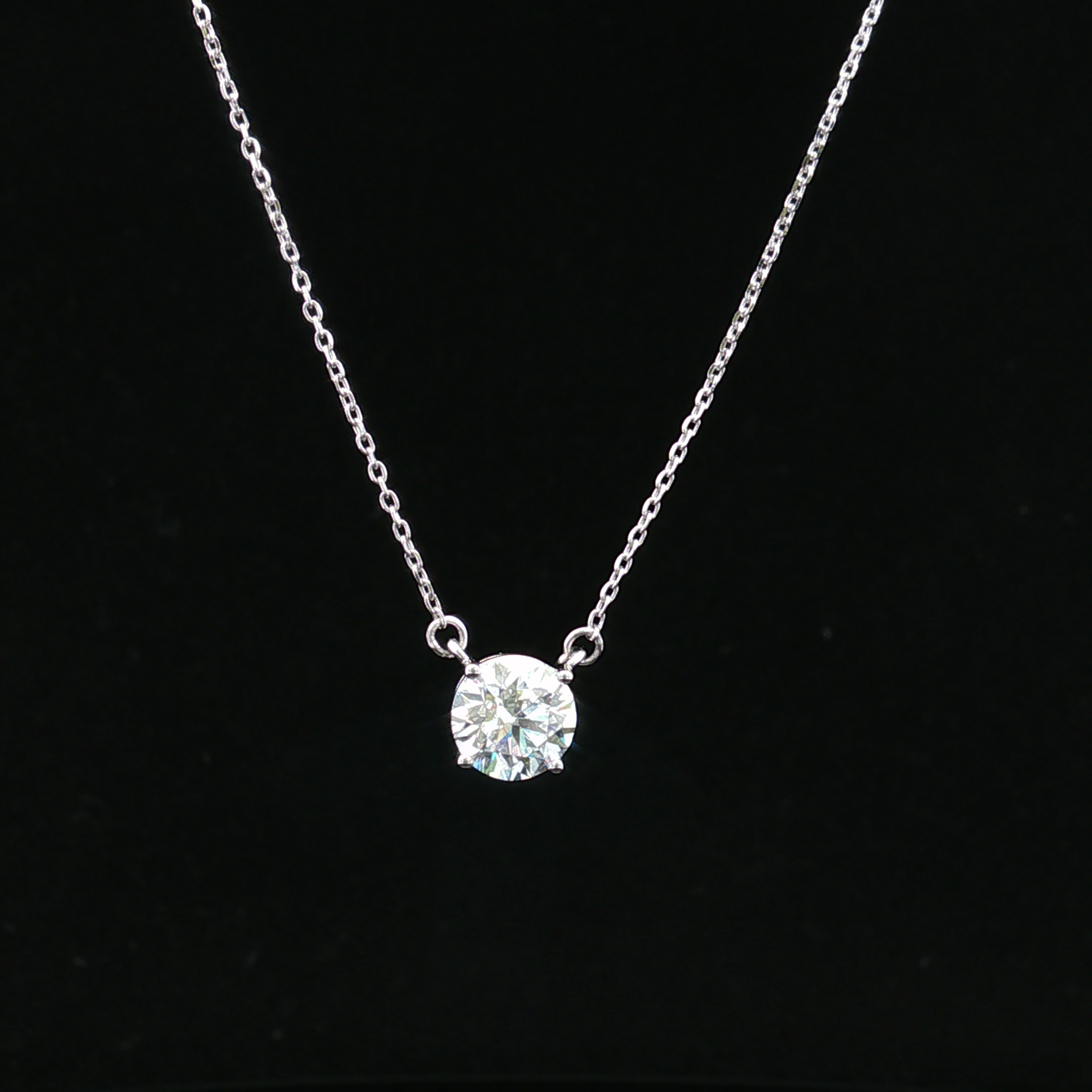 Oriana 14KW Lab Grown Diamond Necklace