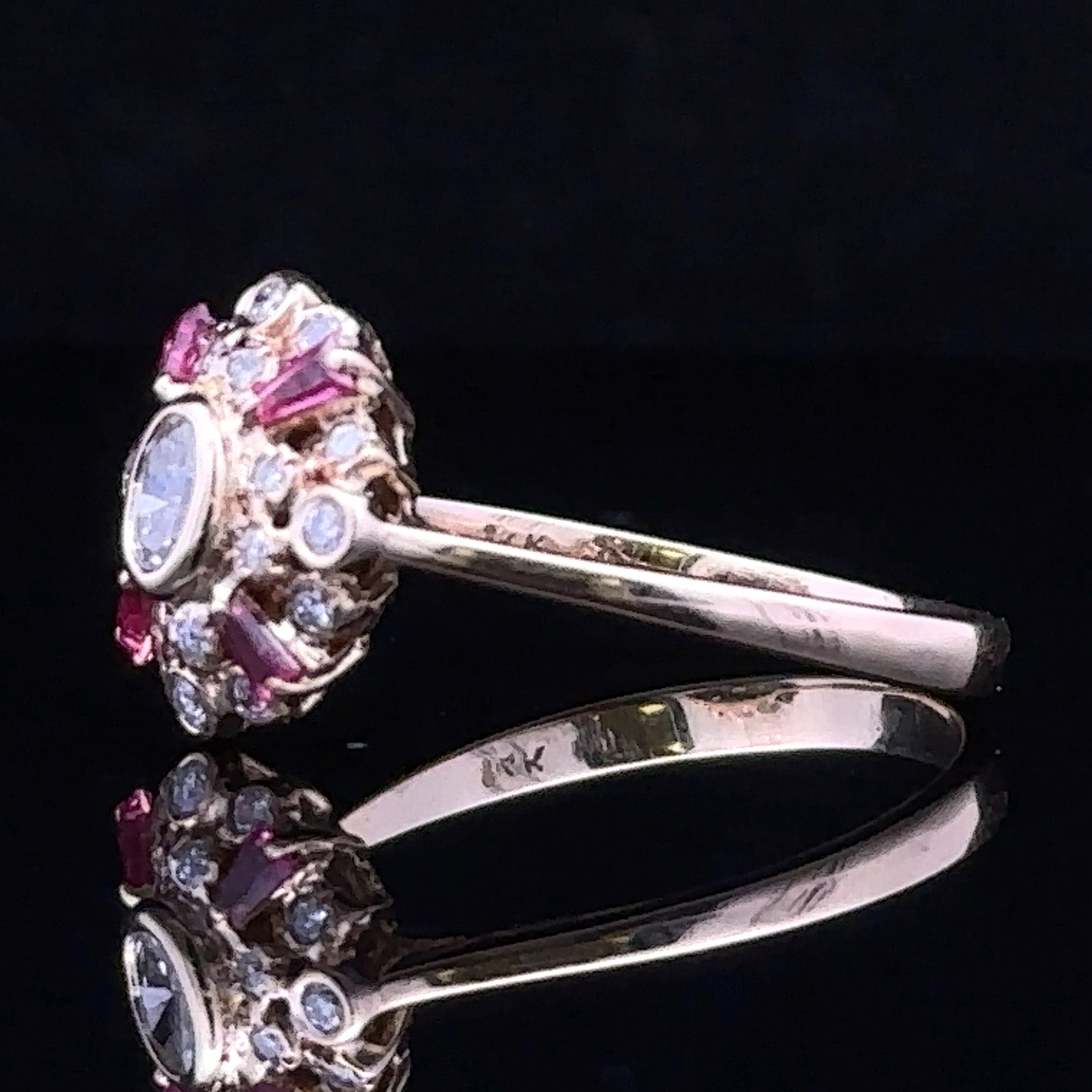 Lynn Ruby And Diamond Ring