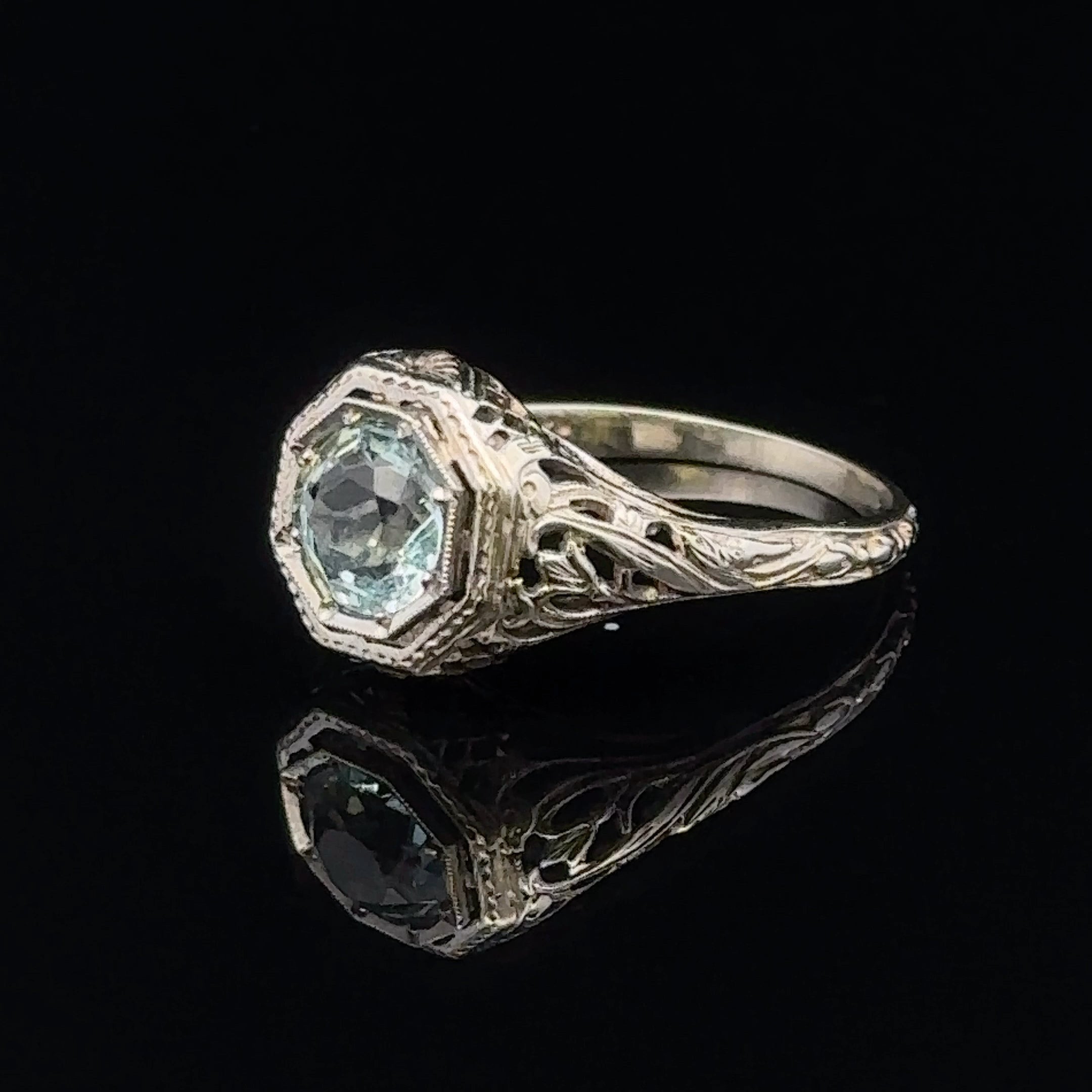 Lucy Aquamarine Ring