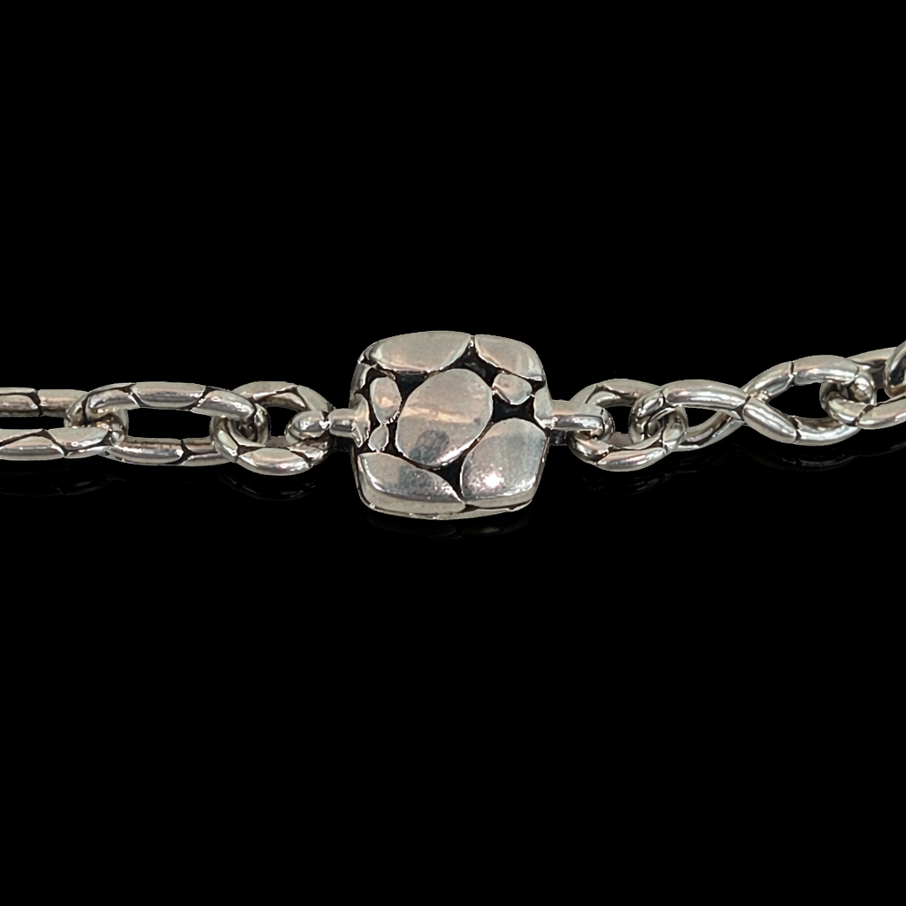 John Hardy Sterling Silver Pebble Necklace