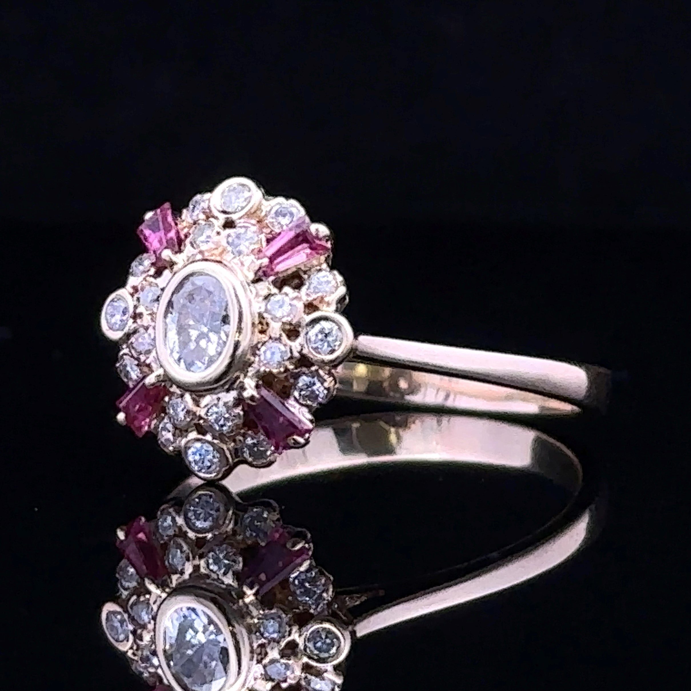 Lynn Ruby And Diamond Ring