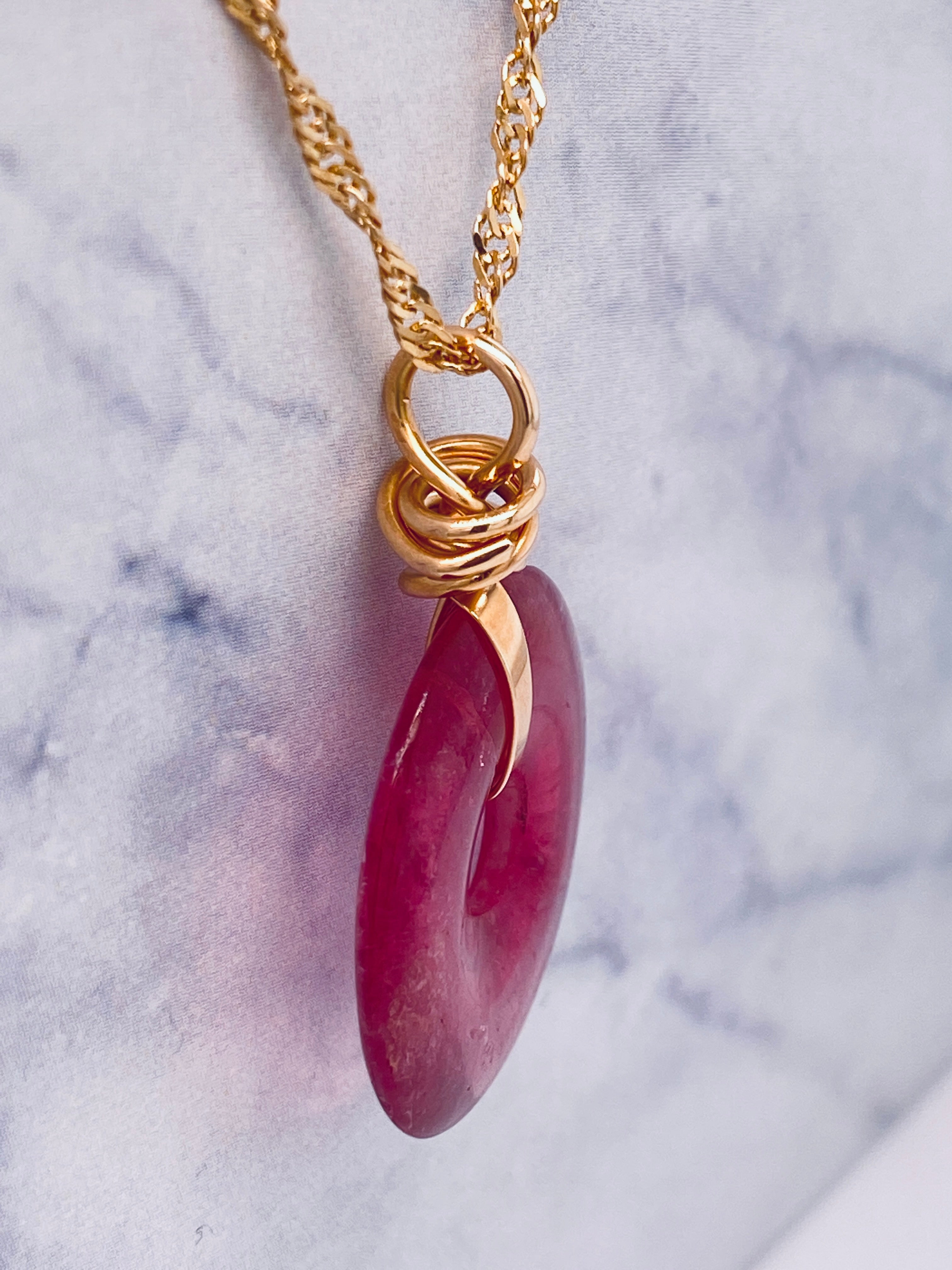 Emma PinkTourmaline Pendant