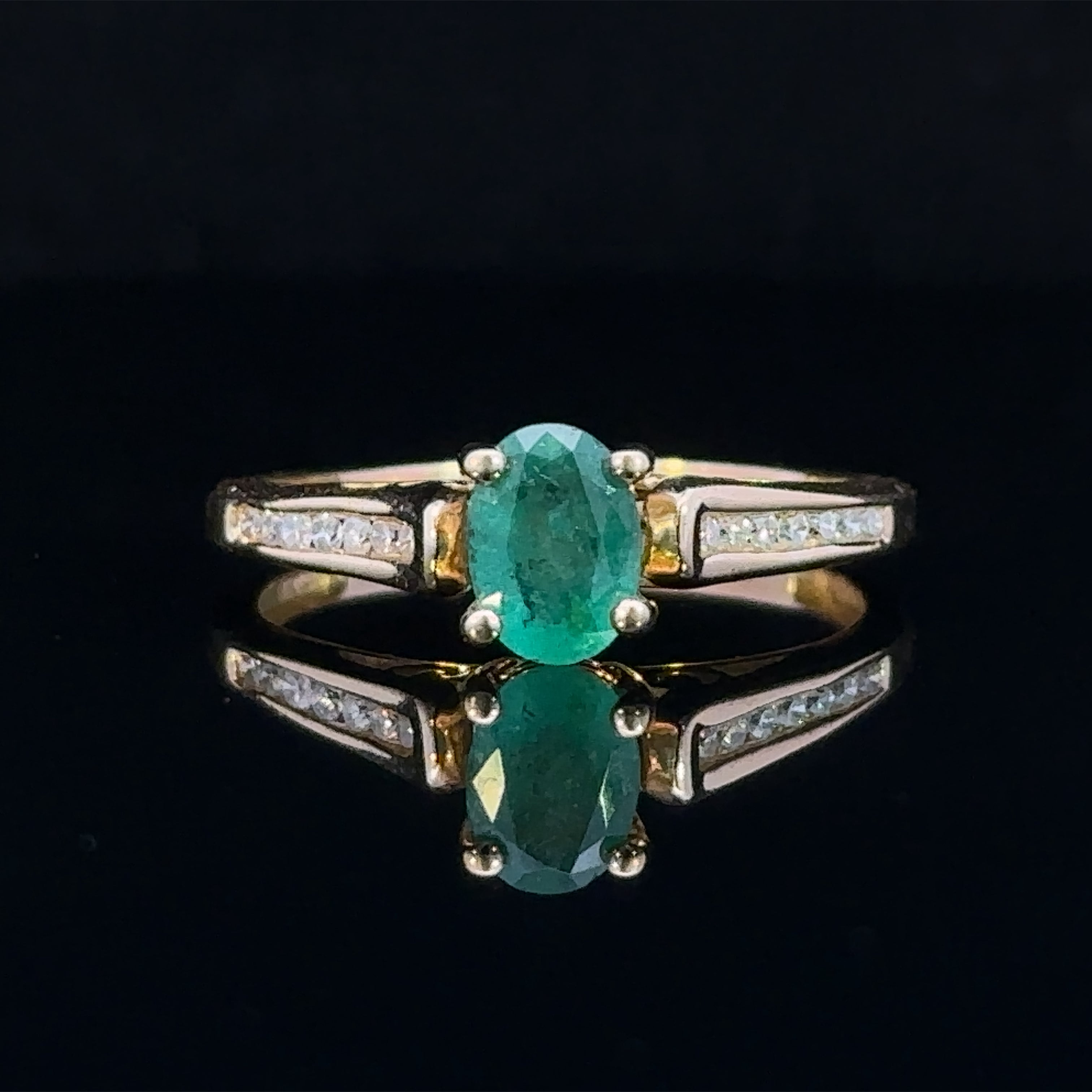 Angelica Emerald Ring