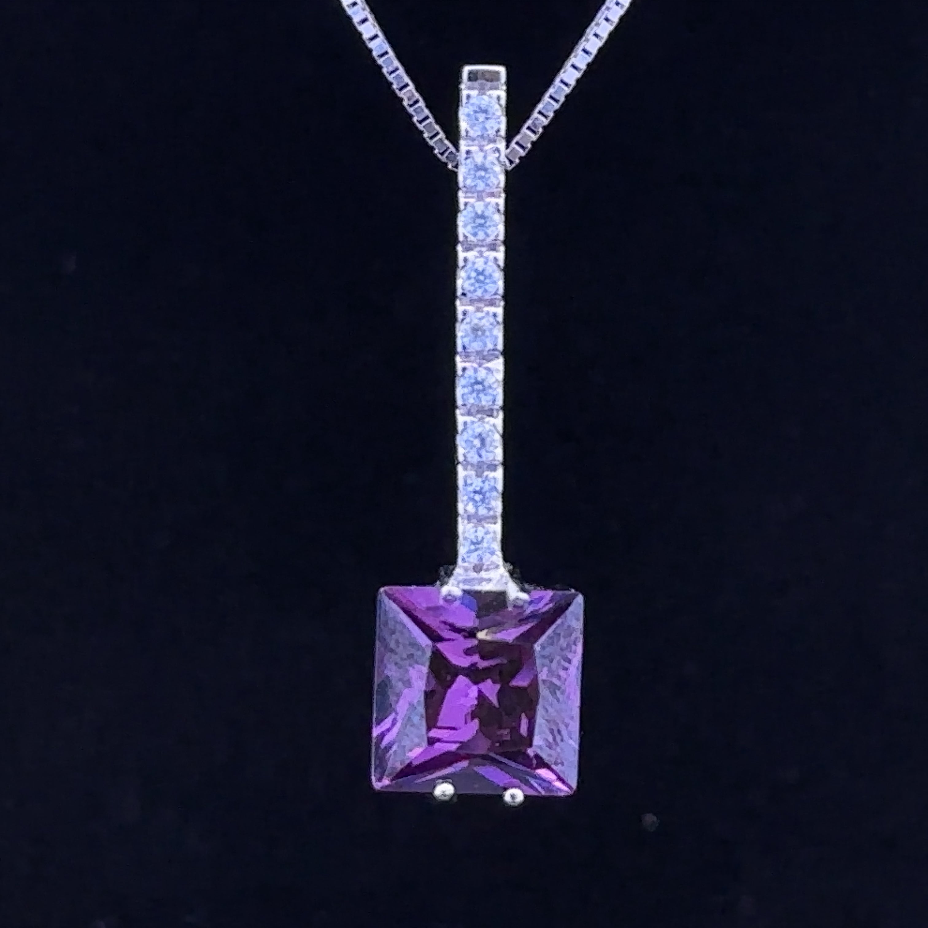 Harper Amethyst Necklace