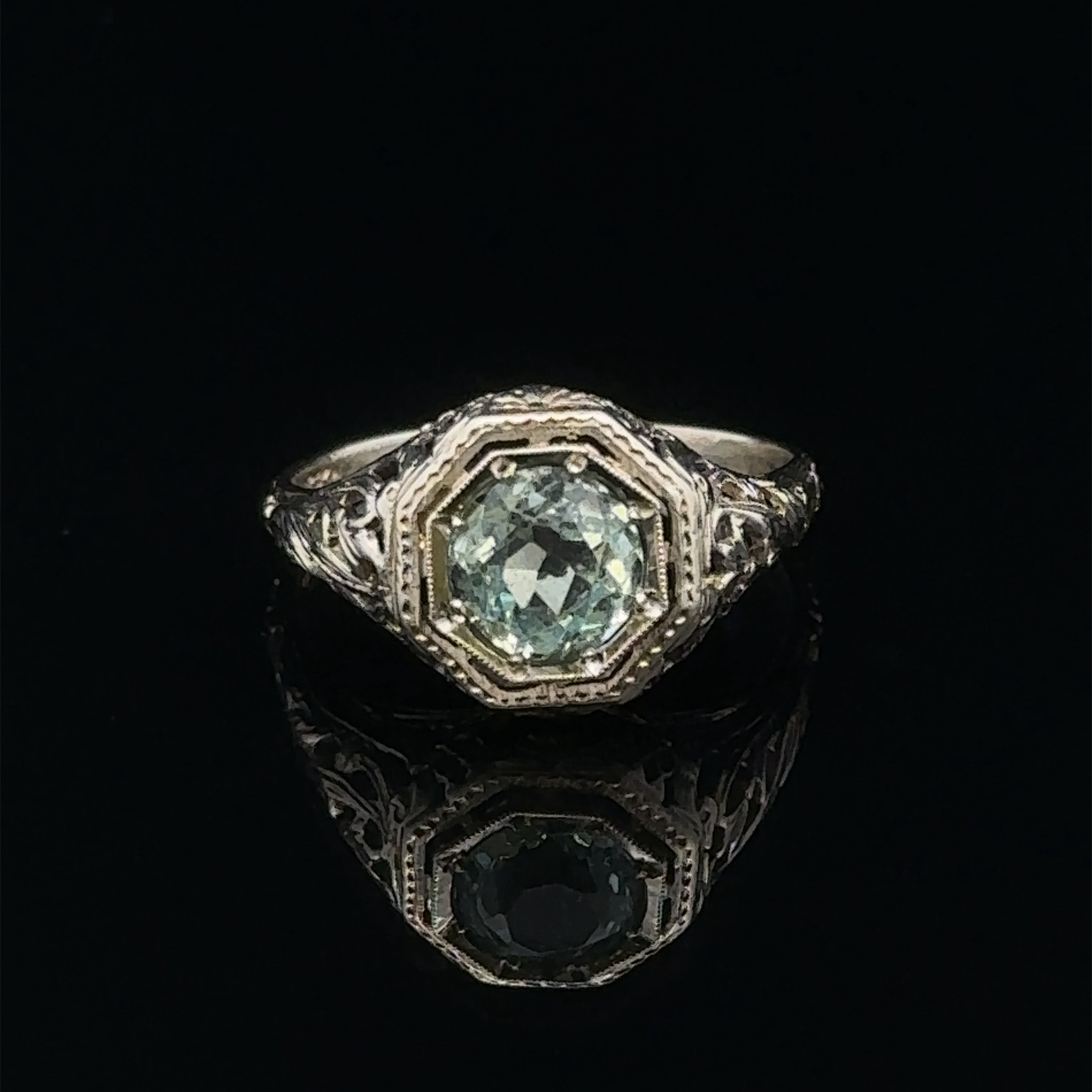 Lucy Aquamarine Ring