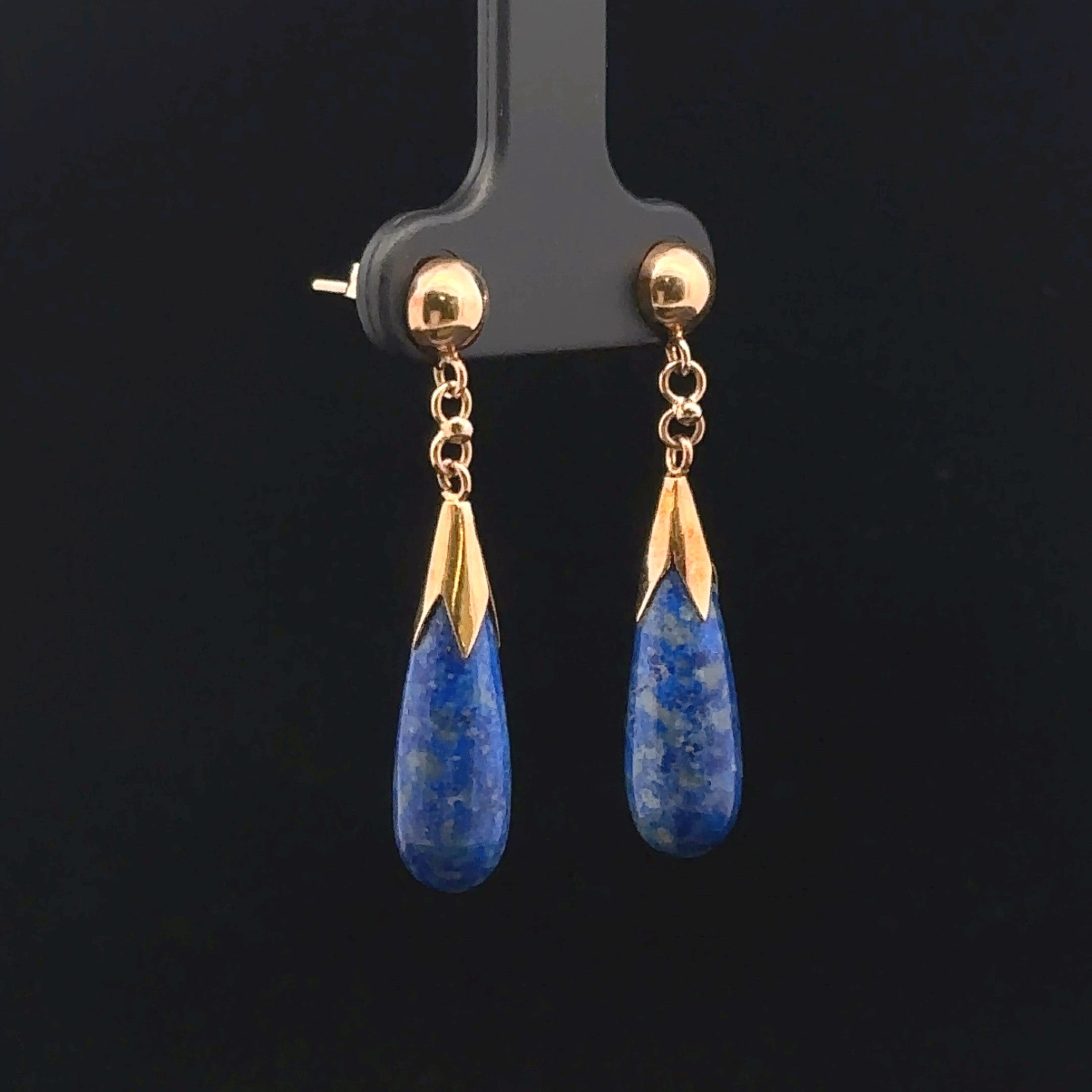 Arden Lapis Briolette Earrings