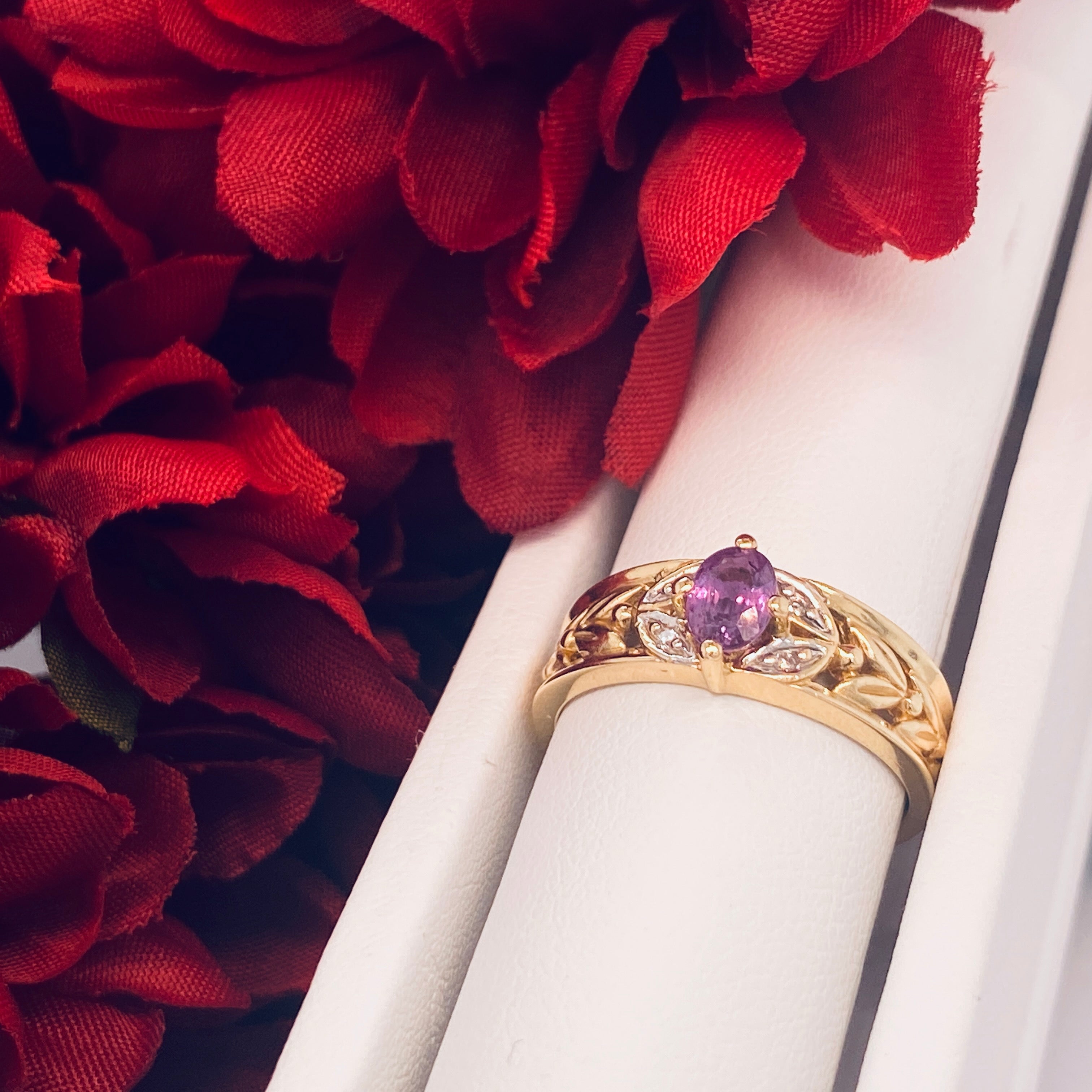 Luisa Amethyst Ring