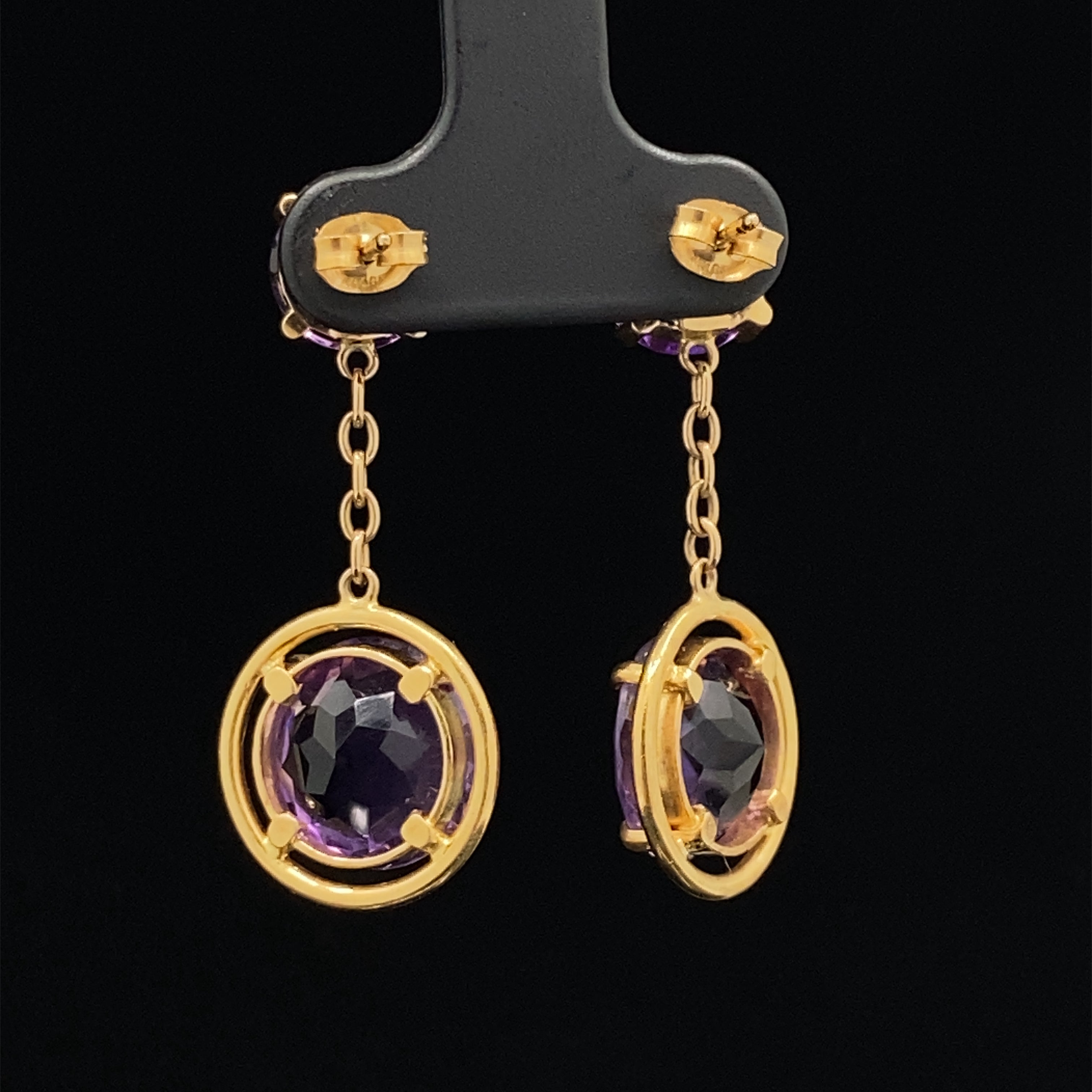 Andrea Amethyst Earrings