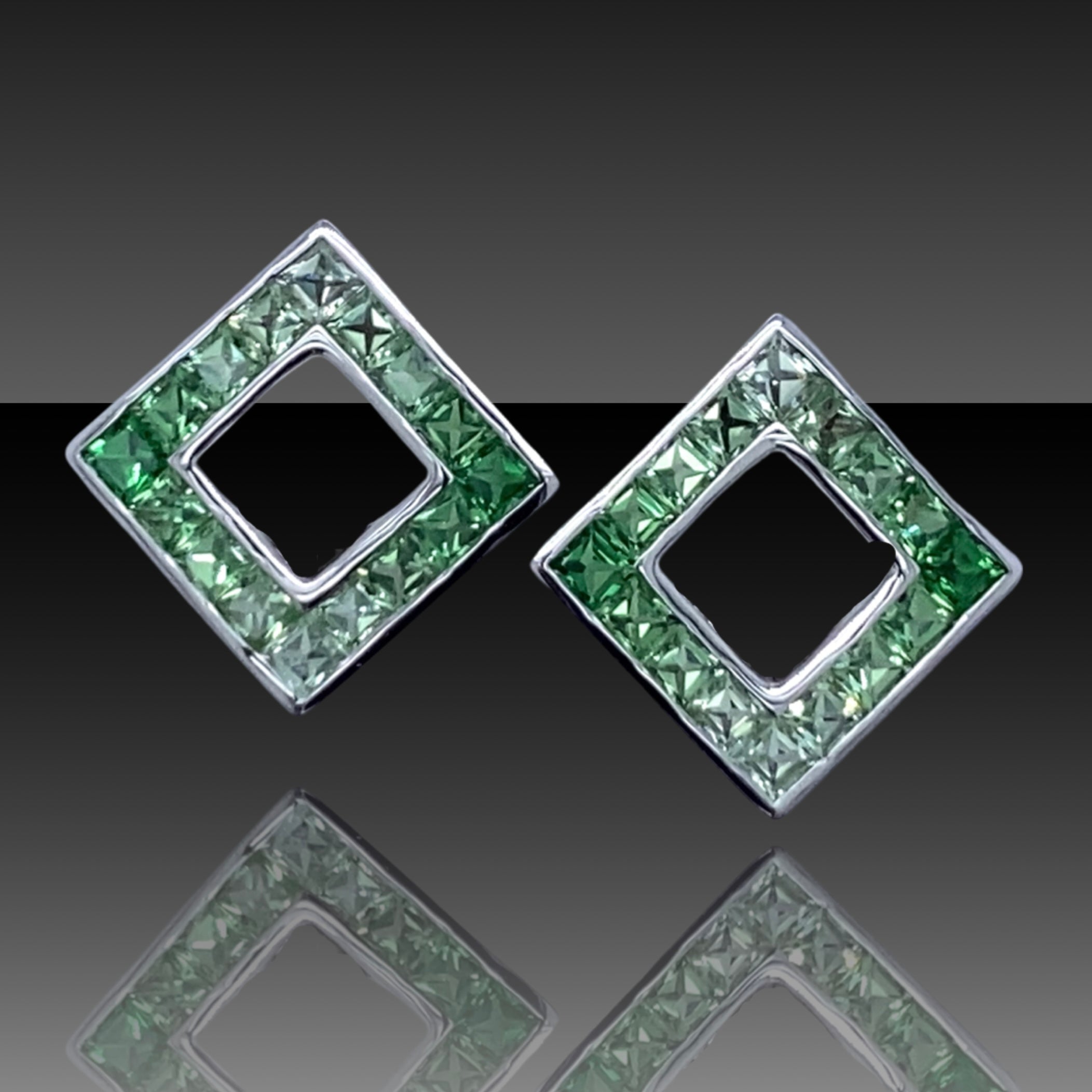 Tatiana Tsavorite Earrings