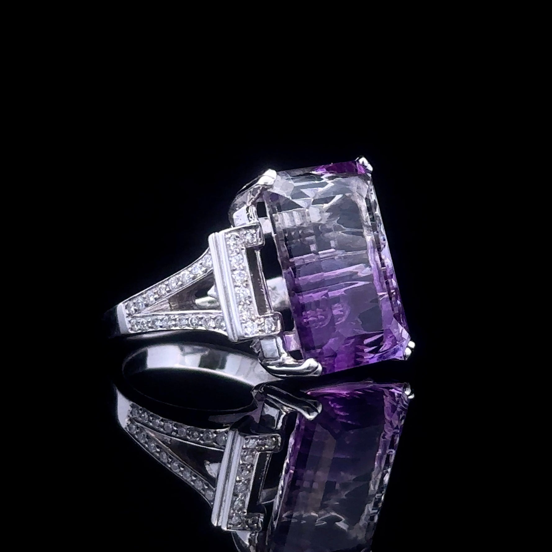 Cecilia Amethyst Ring